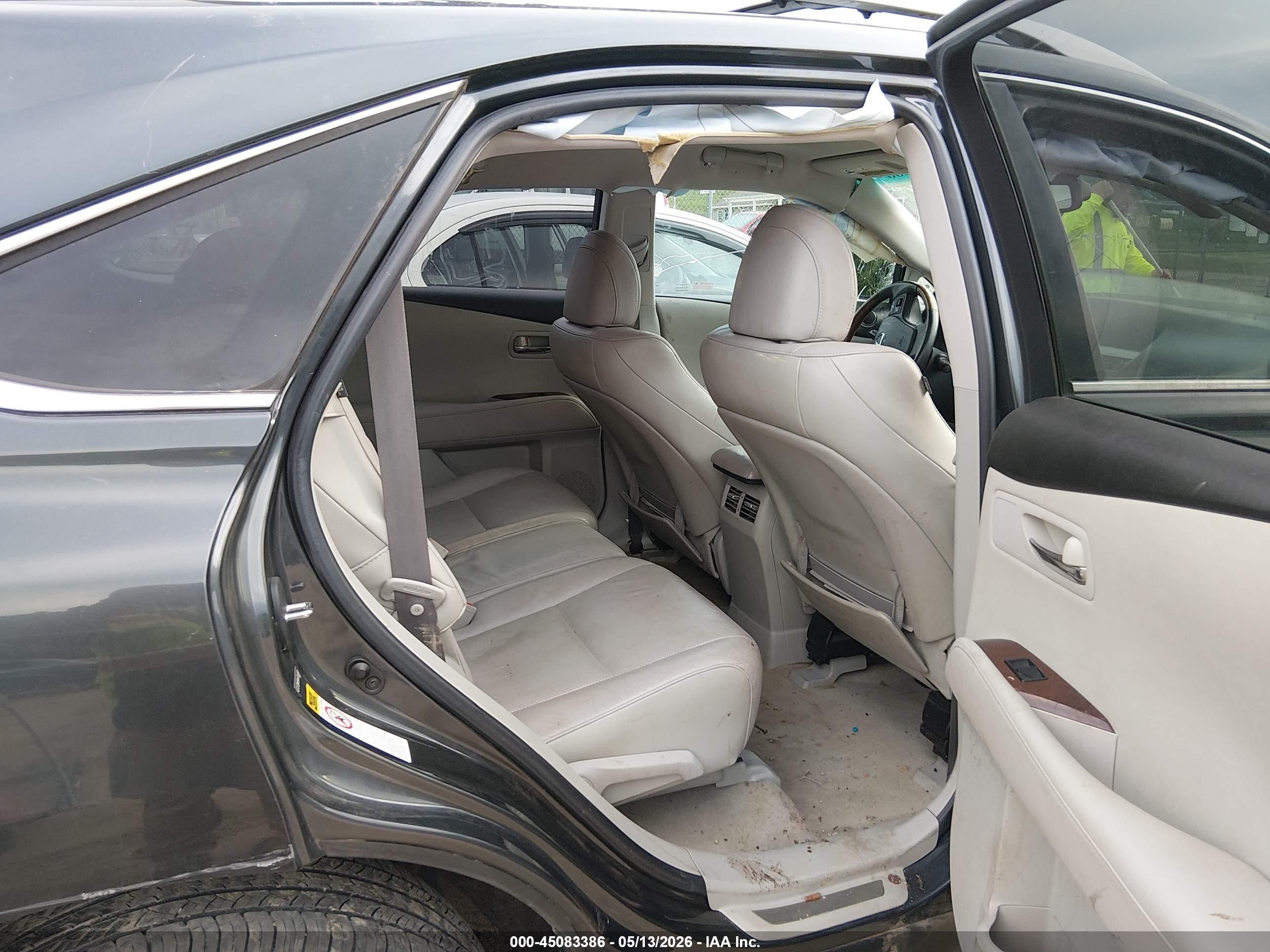 2010 Lexus Rx 350   Серый vin: 2T2BK1BA4AC044990