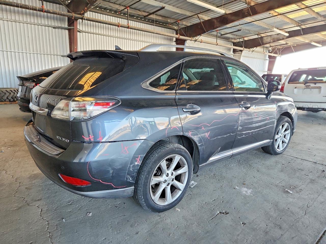 2010 Lexus Rx 350 Gray vin: 2T2BK1BA4AC048232