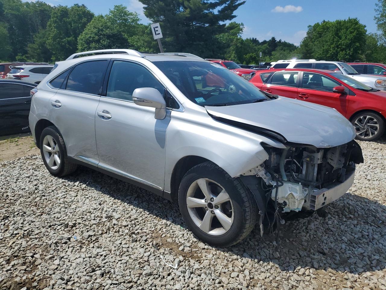 2010 Lexus Rx 350 Silver vin: 2T2BK1BA4AC048490