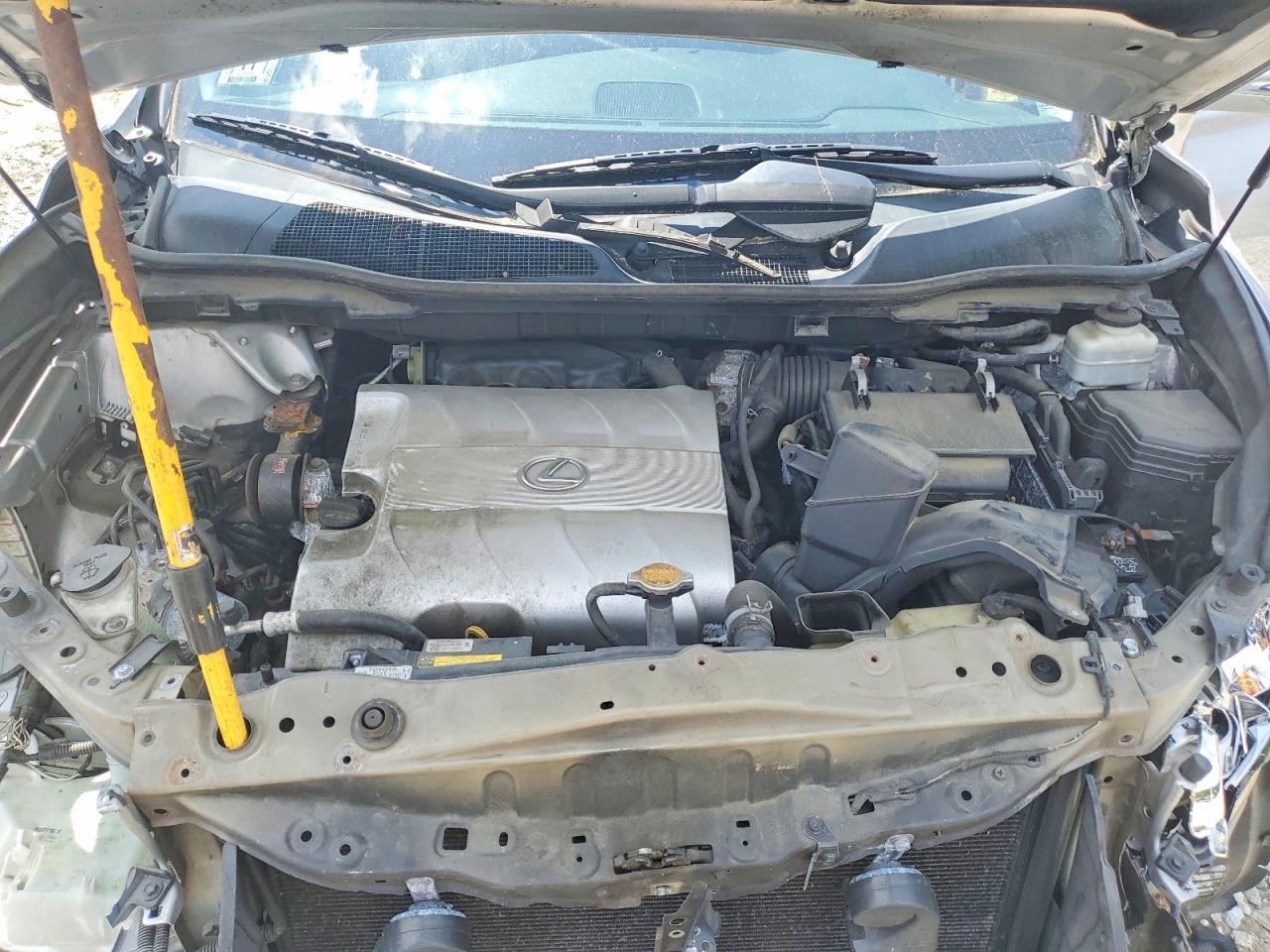 2010 Lexus Rx 350 Silver vin: 2T2BK1BA4AC048490