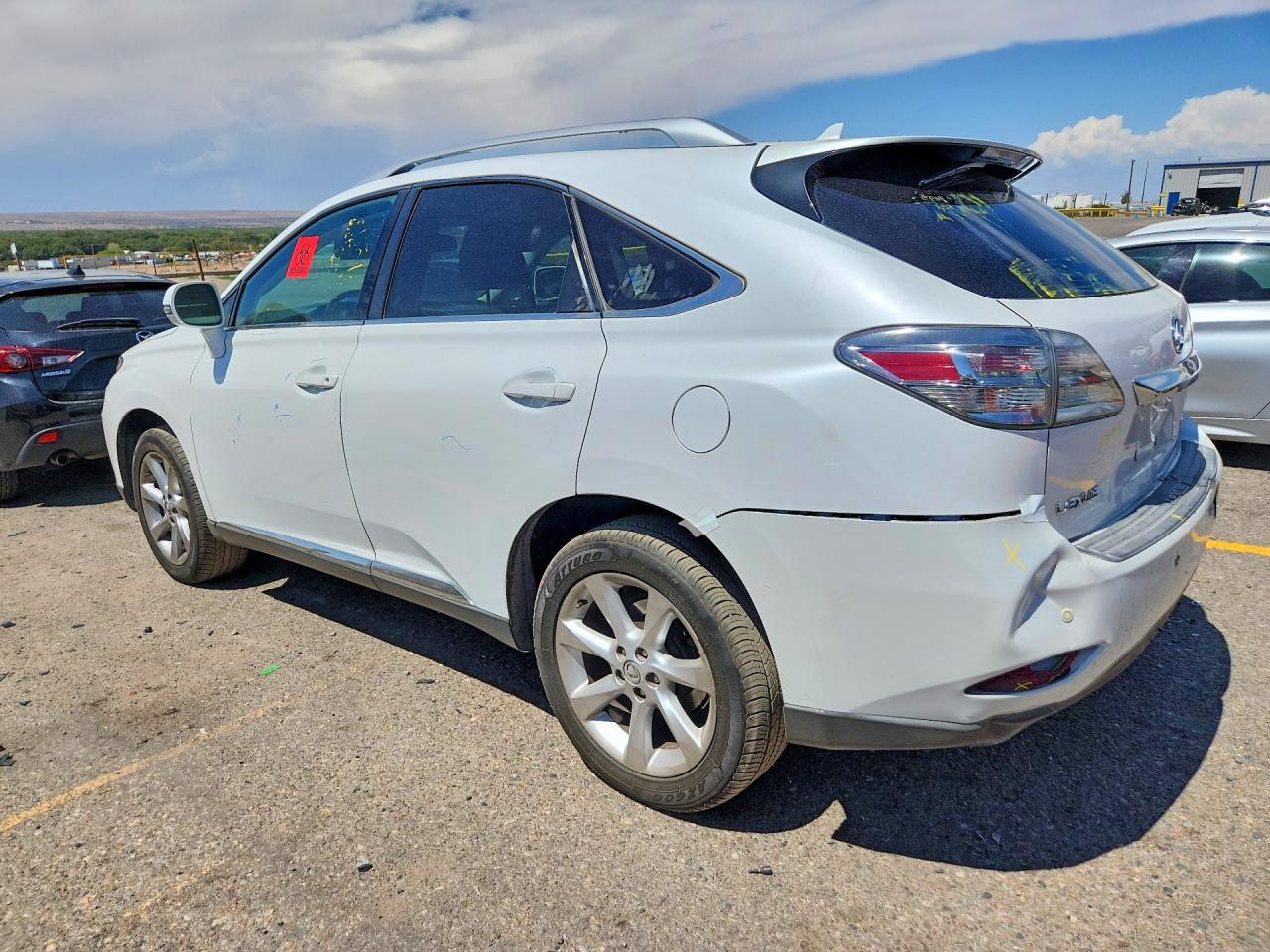 2010 Lexus Rx 350 White vin: 2T2BK1BA4AC051874