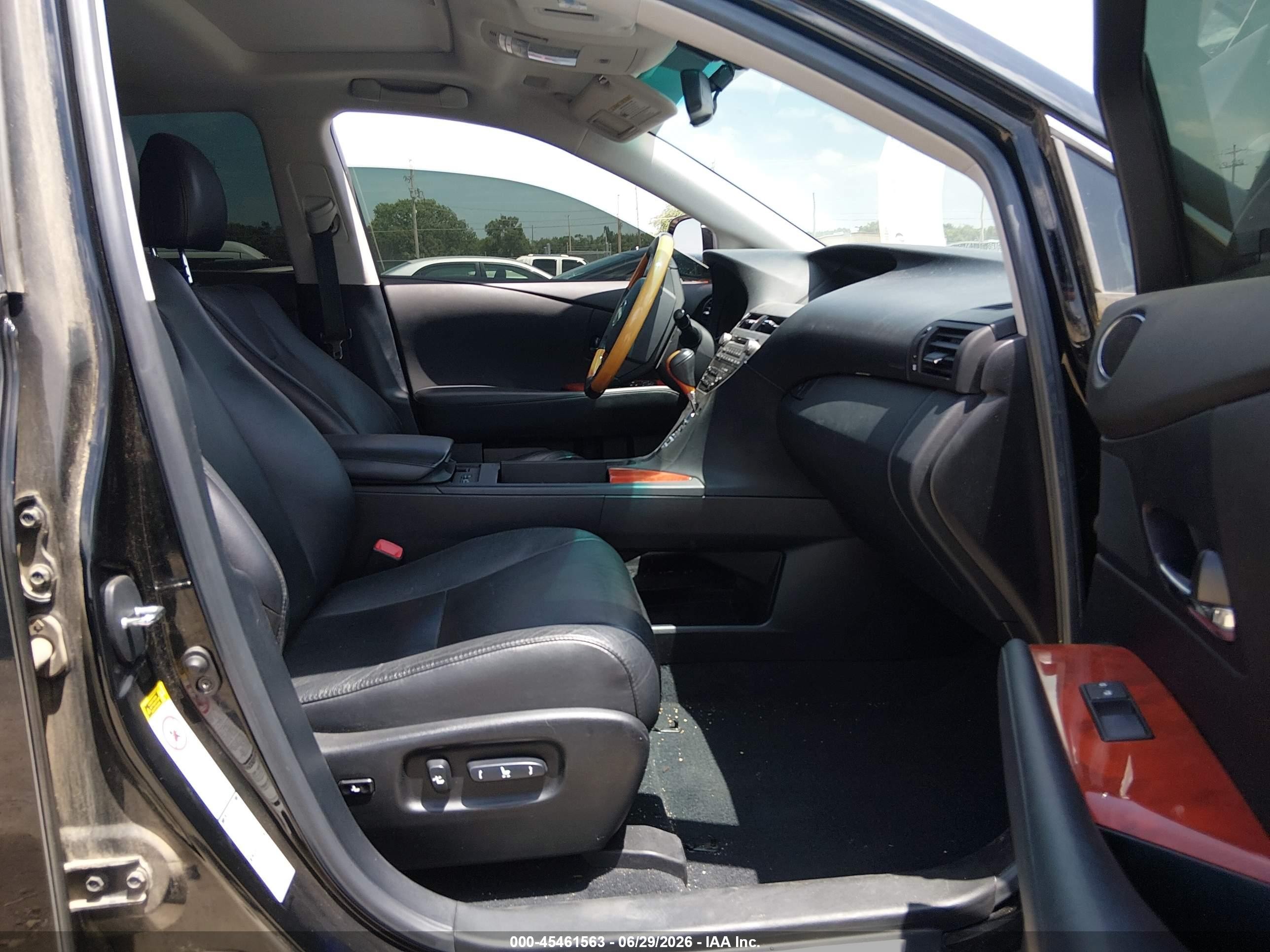 2010 Lexus Rx 350   Черный vin: 2T2BK1BA4AC057545