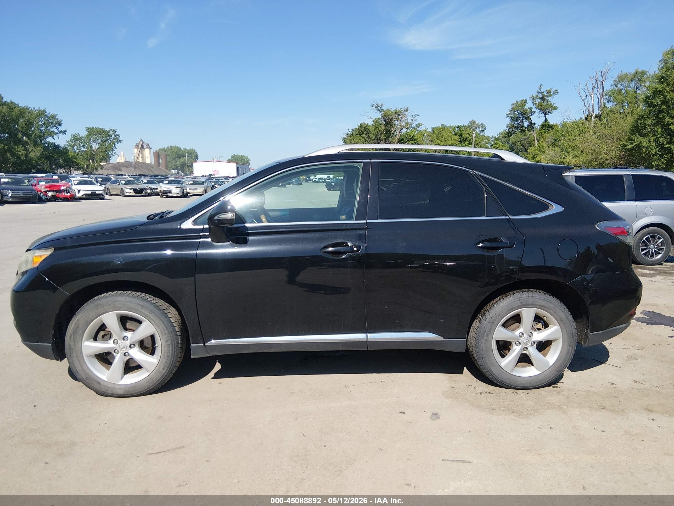 2010 Lexus Rx 350   Black vin: 2T2BK1BA4AC058372
