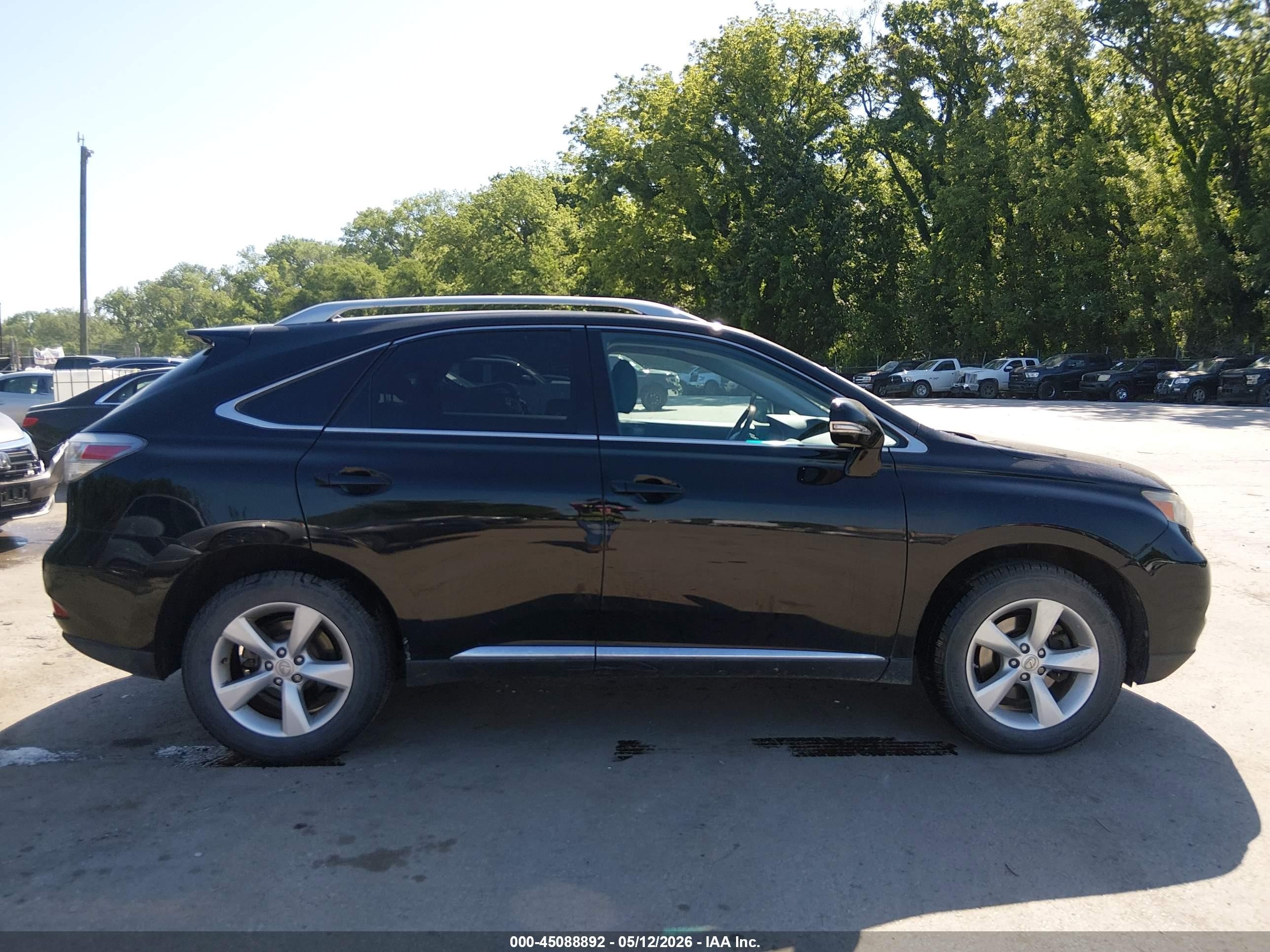 2010 Lexus Rx 350   Black vin: 2T2BK1BA4AC058372