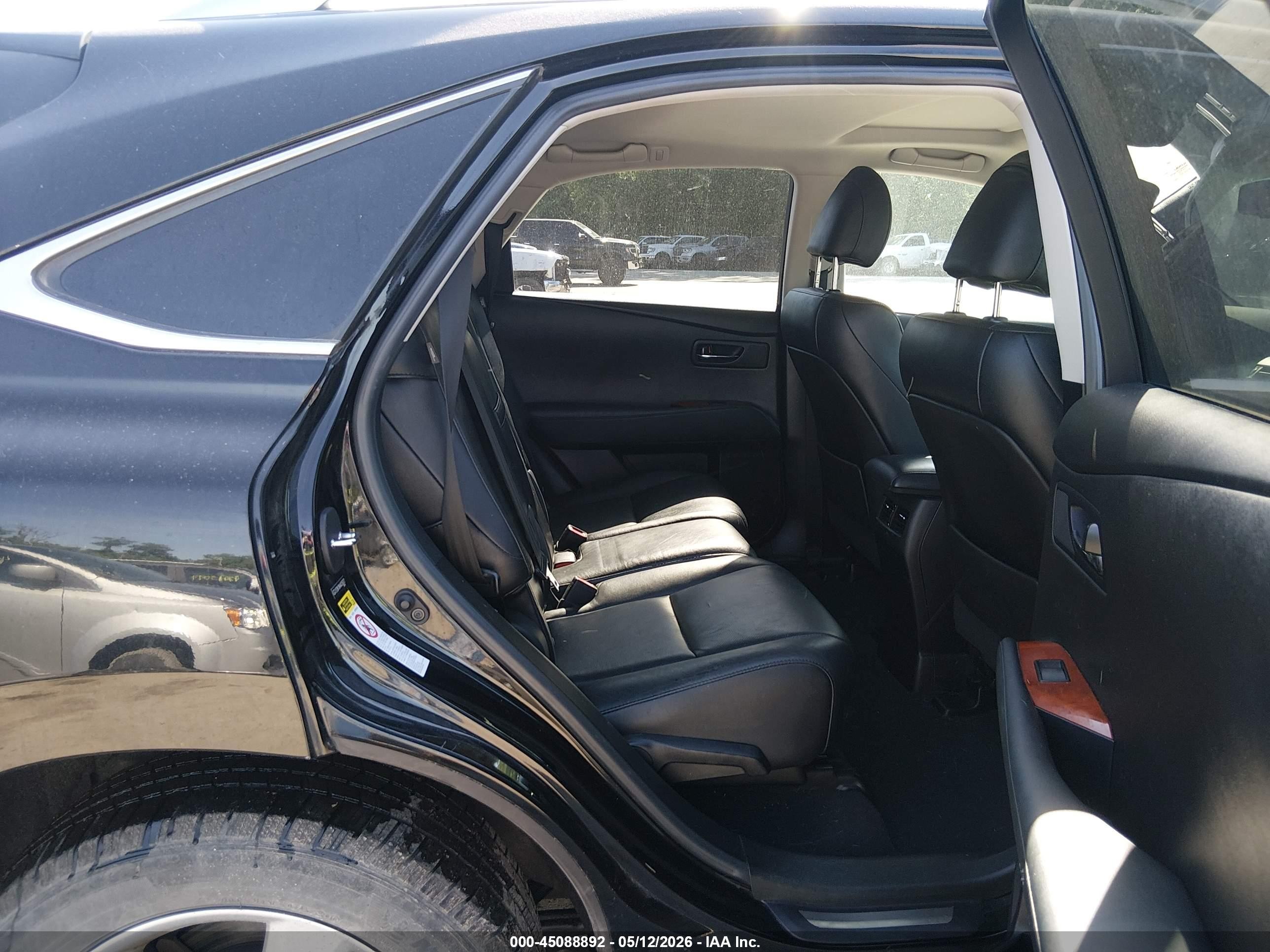 2010 Lexus Rx 350   Black vin: 2T2BK1BA4AC058372
