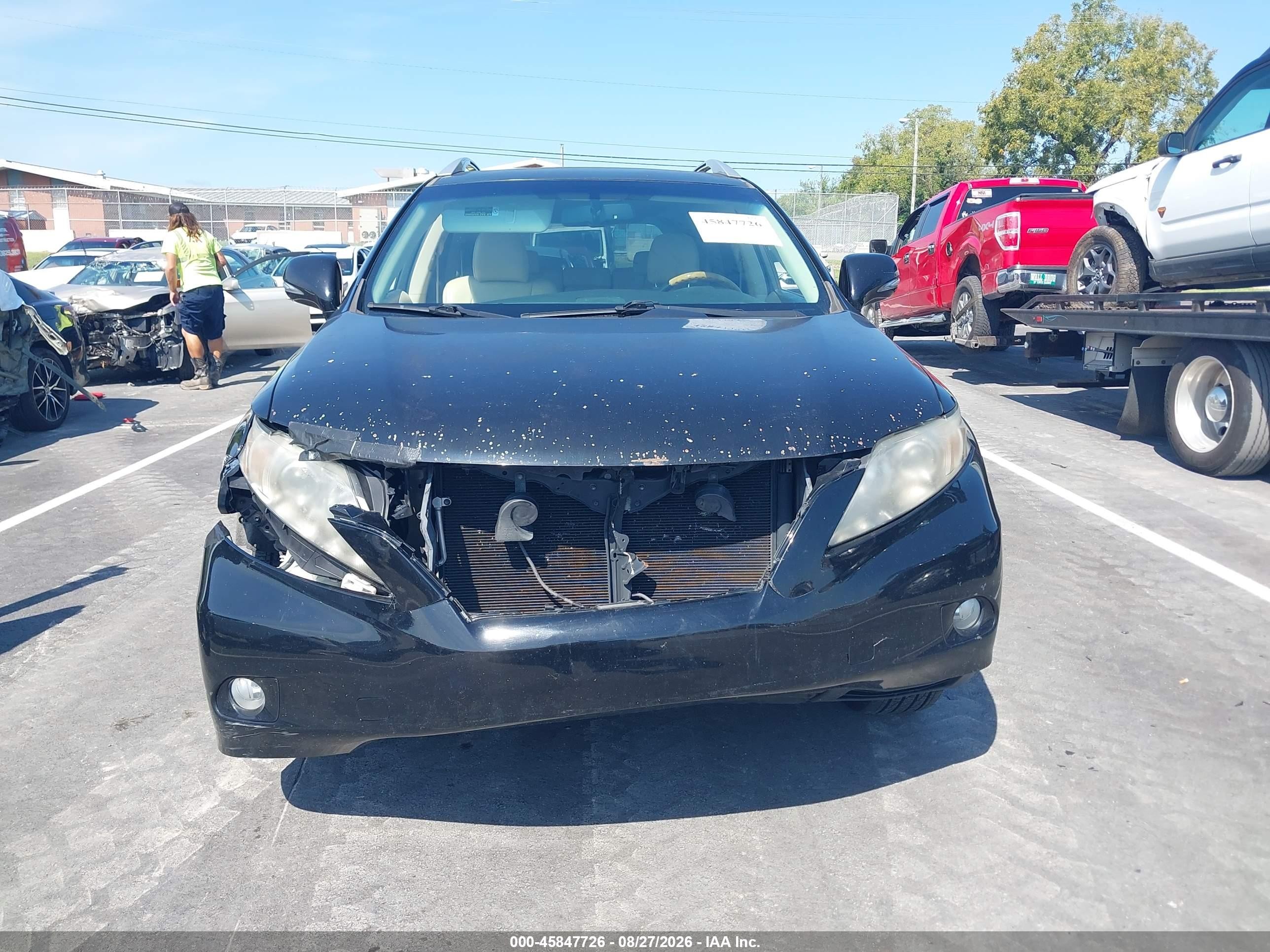 2010 Lexus Rx 350   Черный vin: 2T2BK1BA4AC059800