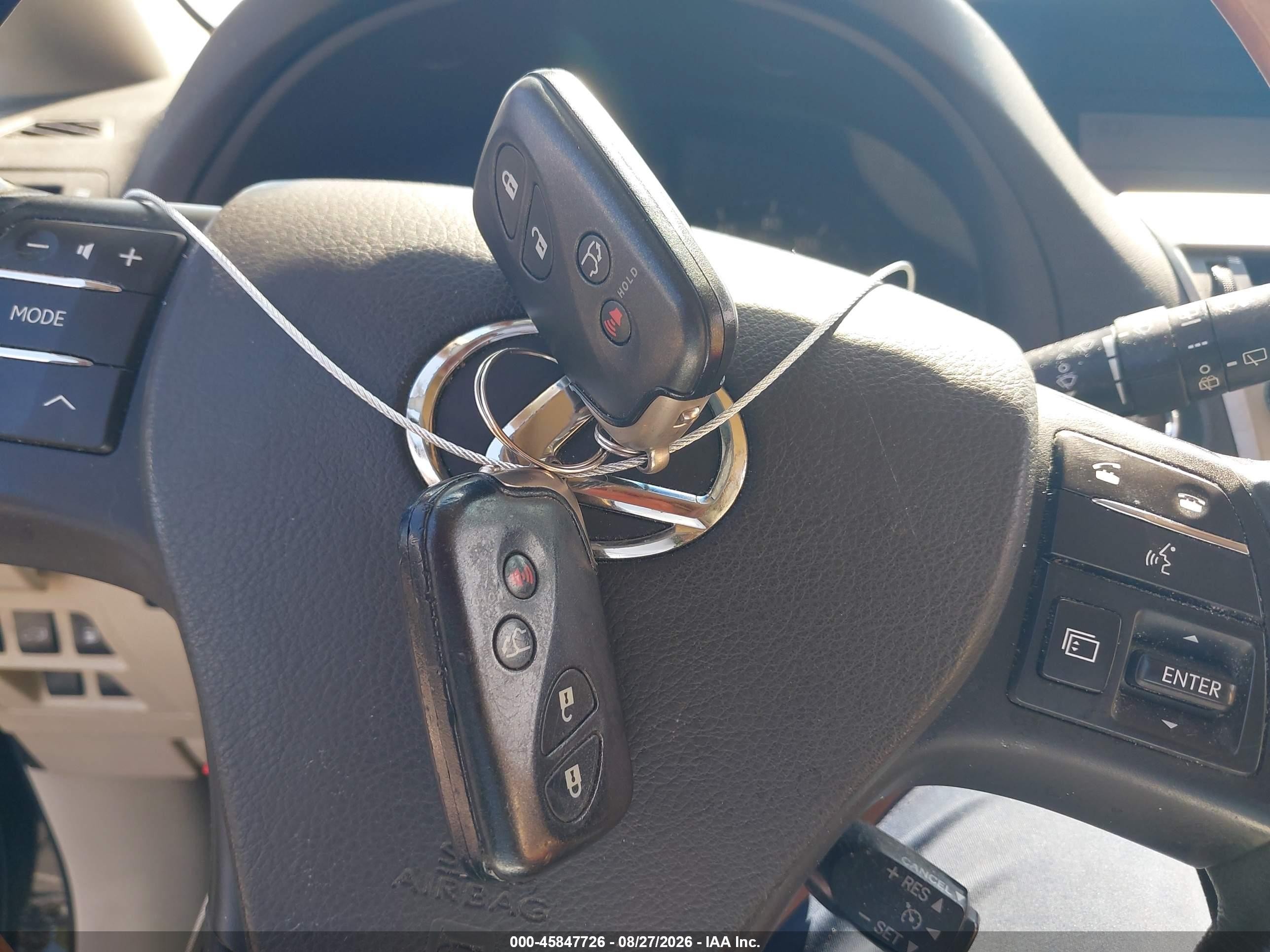 2010 Lexus Rx 350   Черный vin: 2T2BK1BA4AC059800