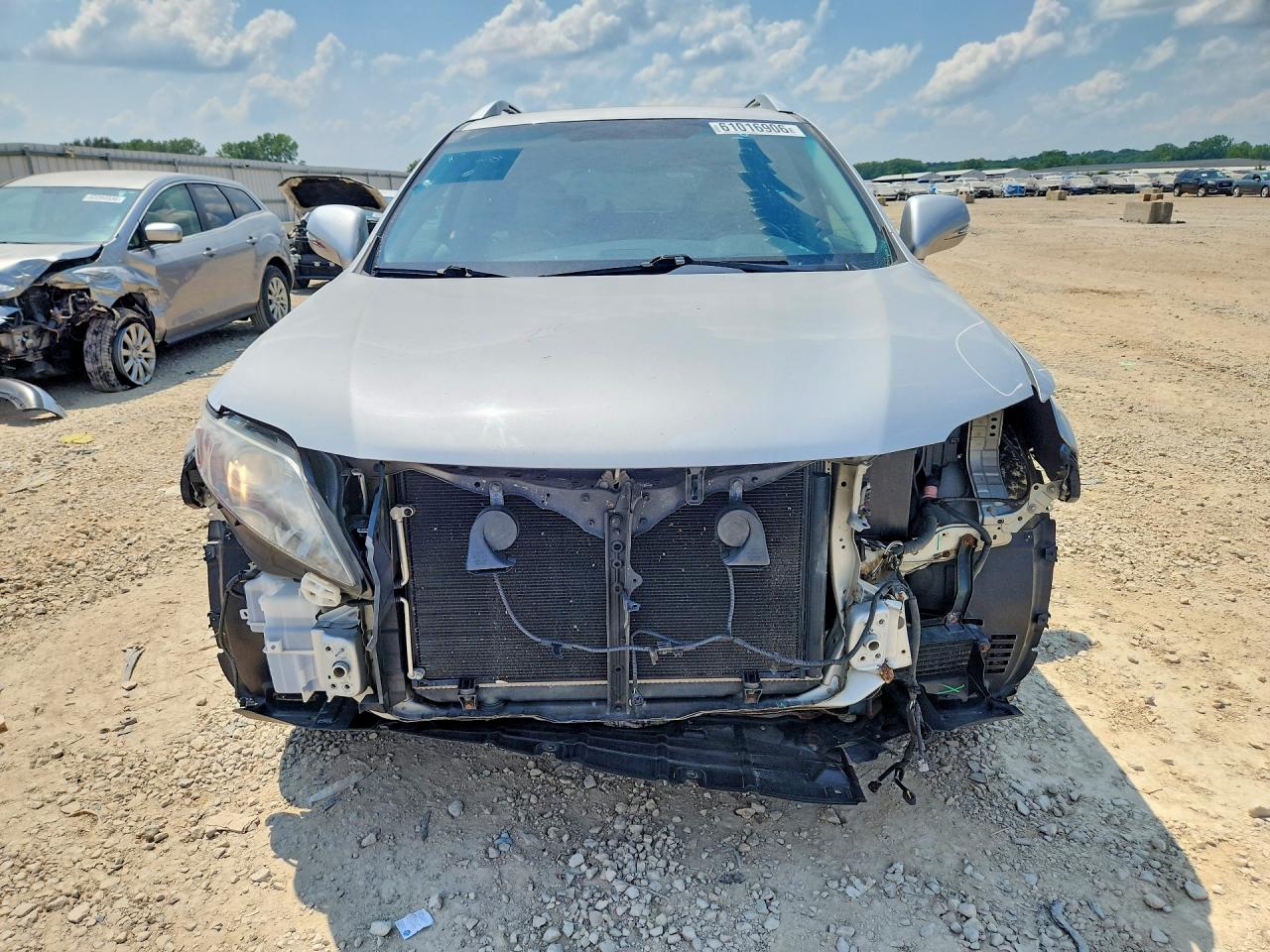 2010 Lexus Rx 350 Silver vin: 2T2BK1BA4AC067976