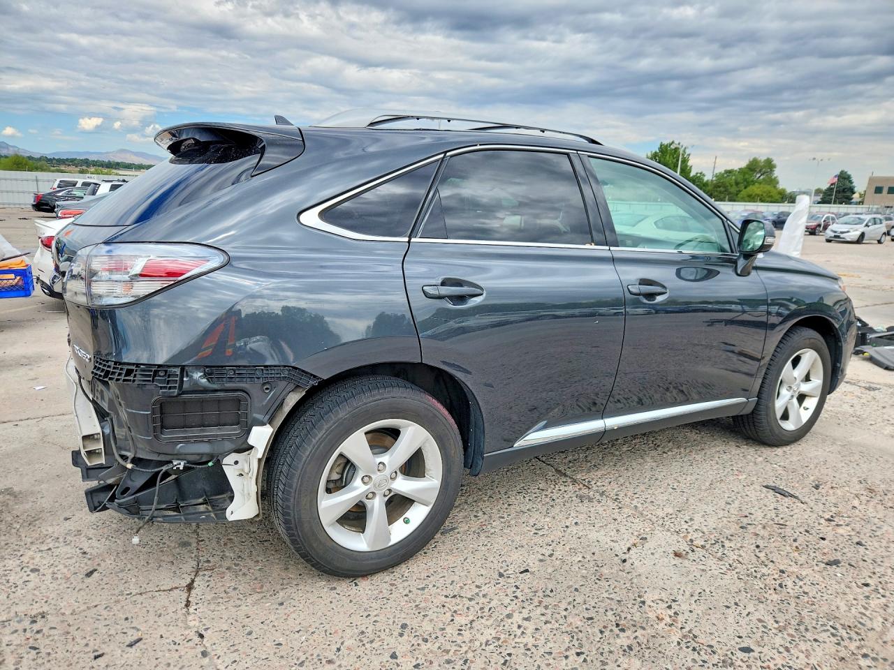 2010 Lexus Rx 350 Charcoal vin: 2T2BK1BA4AC075110