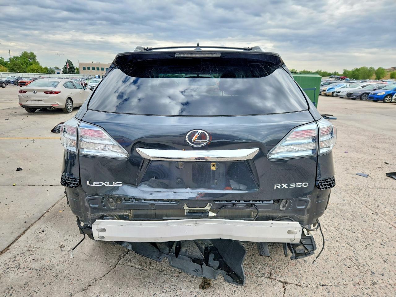 2010 Lexus Rx 350 Charcoal vin: 2T2BK1BA4AC075110