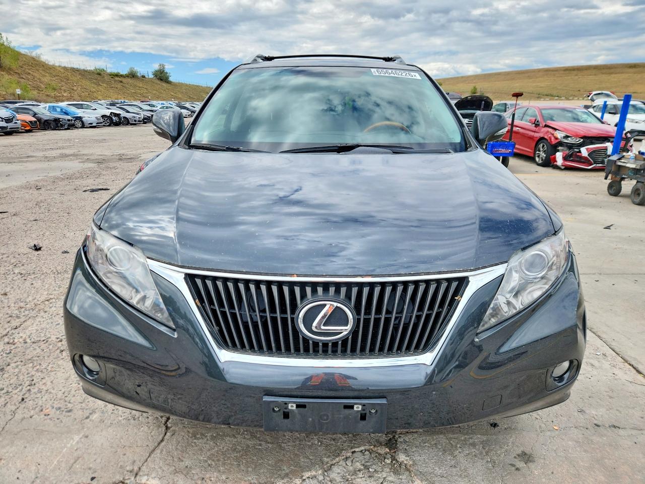 2010 Lexus Rx 350 Charcoal vin: 2T2BK1BA4AC075110