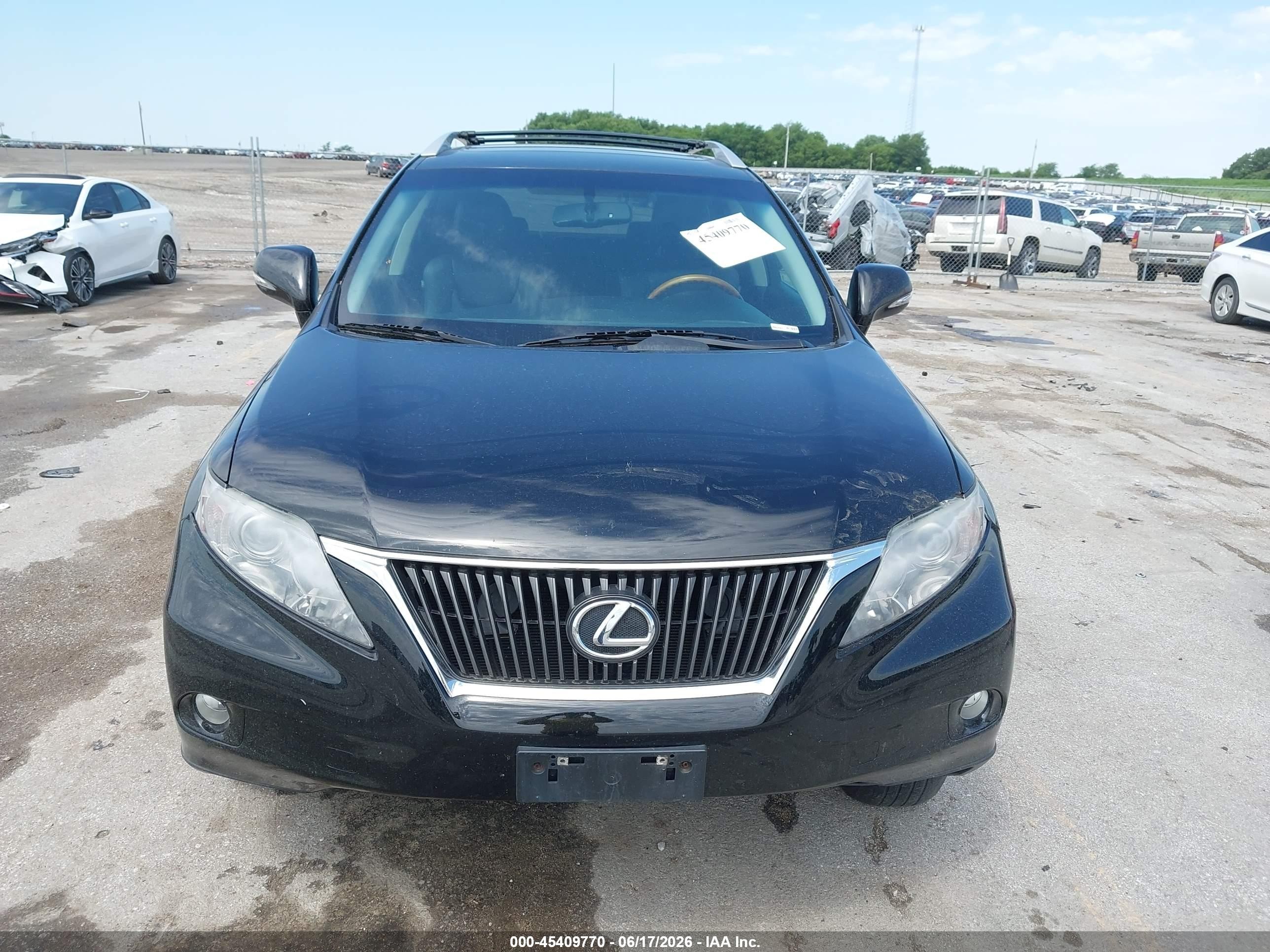 2010 Lexus Rx 350 Black vin: 2T2BK1BA4AC079500