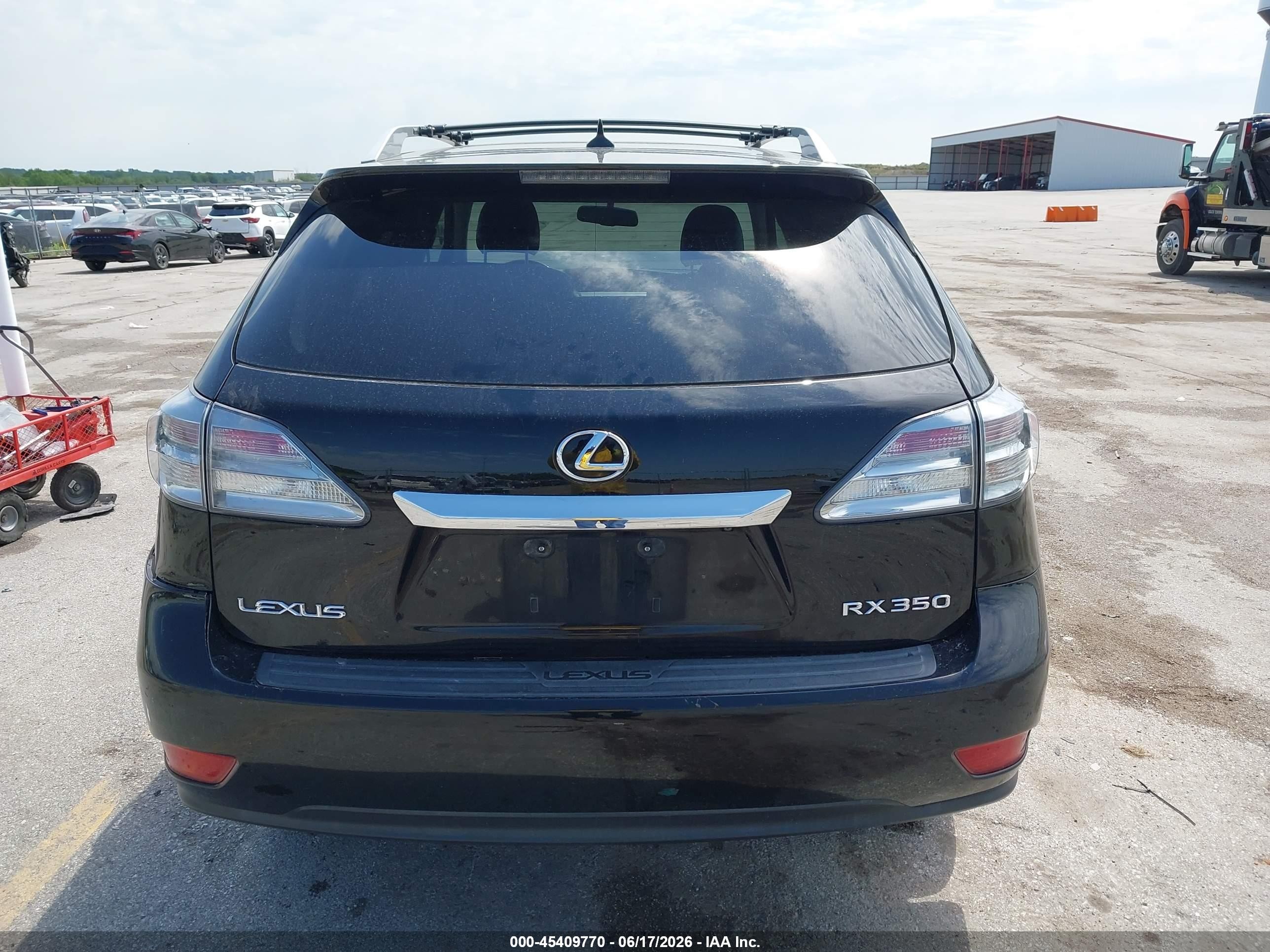 2010 Lexus Rx 350 Black vin: 2T2BK1BA4AC079500