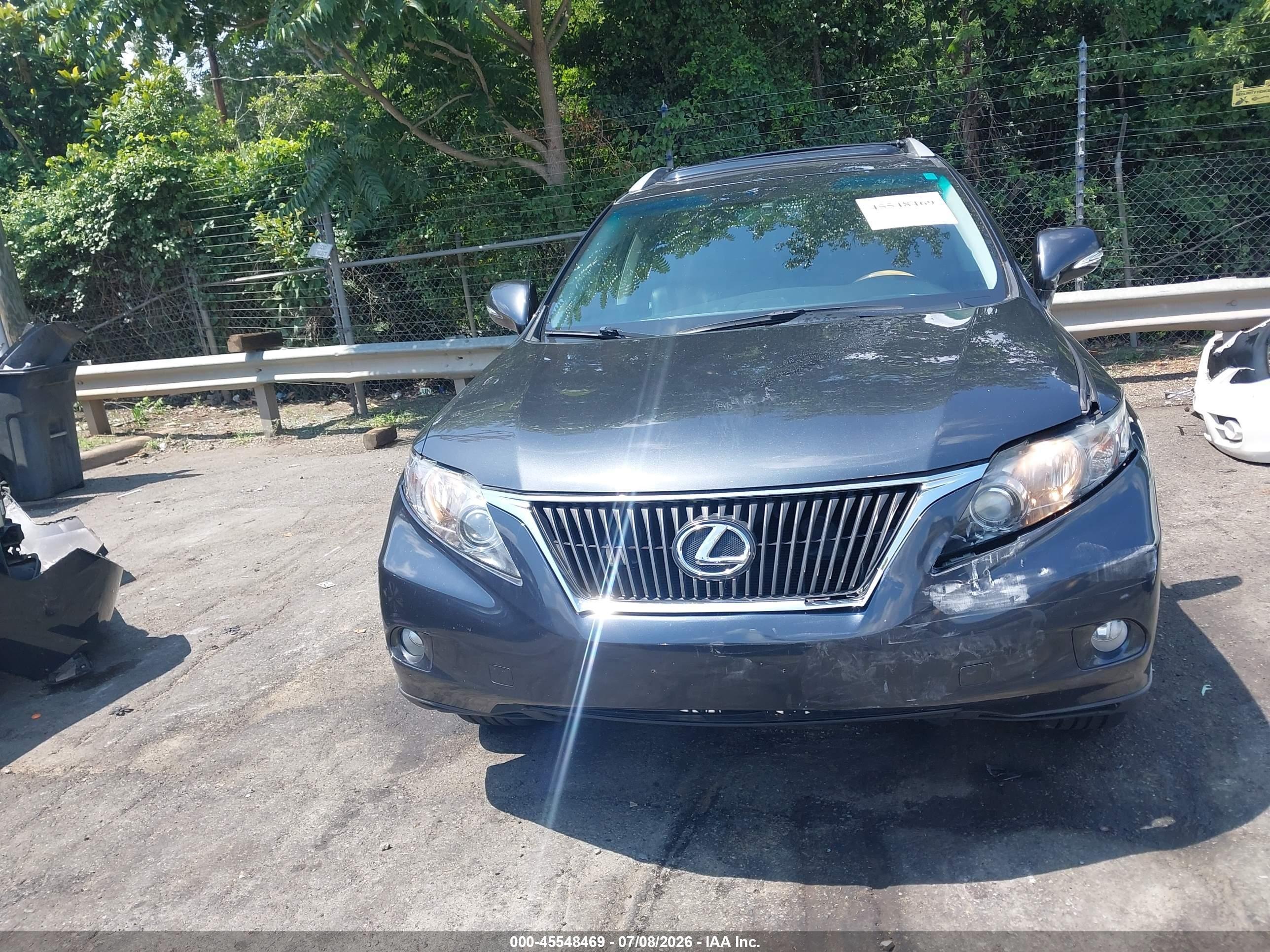 2011 Lexus Rx 350   Black vin: 2T2BK1BA4BC089171