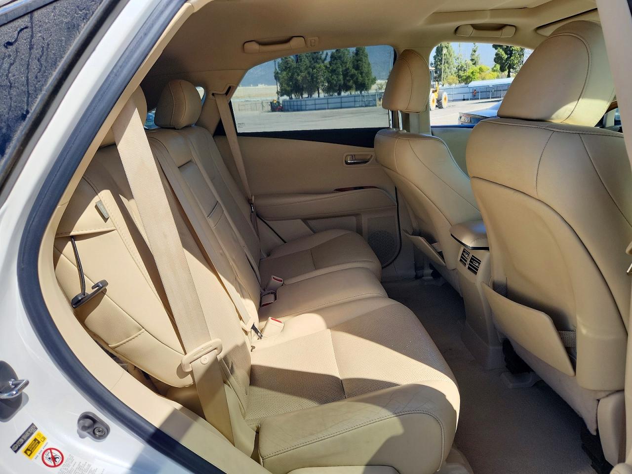 2011 Lexus Rx 350 White vin: 2T2BK1BA4BC104834
