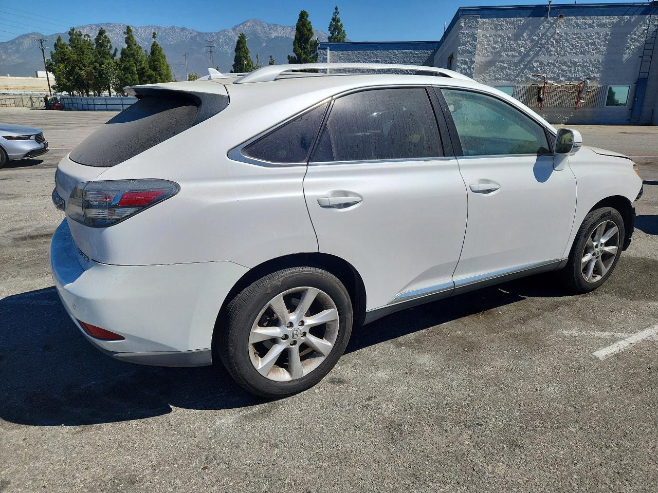 2011 Lexus Rx 350 White vin: 2T2BK1BA4BC104834