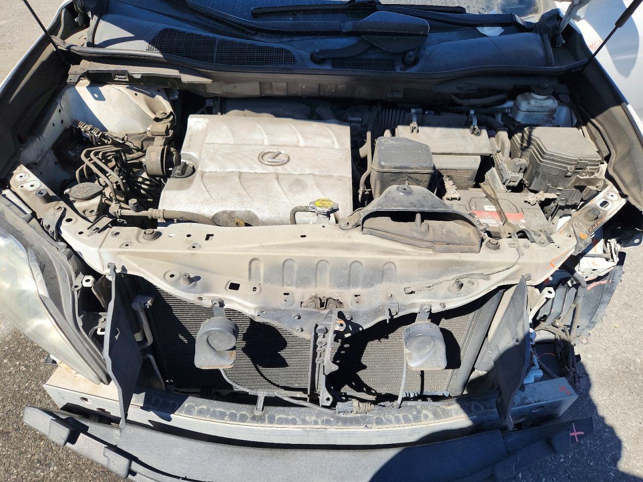 2011 Lexus Rx 350 White vin: 2T2BK1BA4BC104834