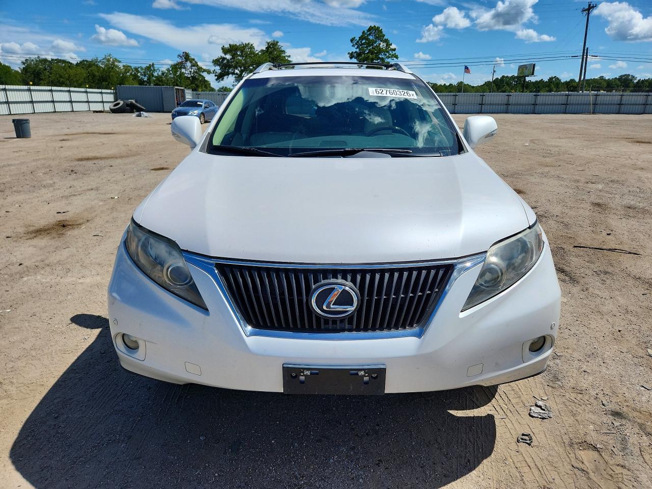 2011 Lexus Rx 350 White vin: 2T2BK1BA4BC110035