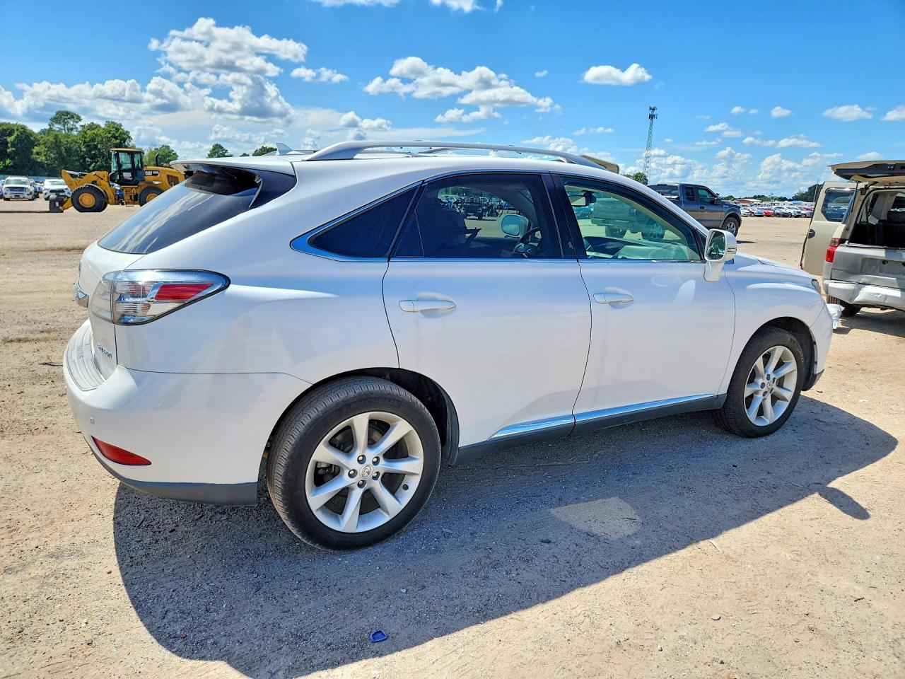 2011 Lexus Rx 350 White vin: 2T2BK1BA4BC110035