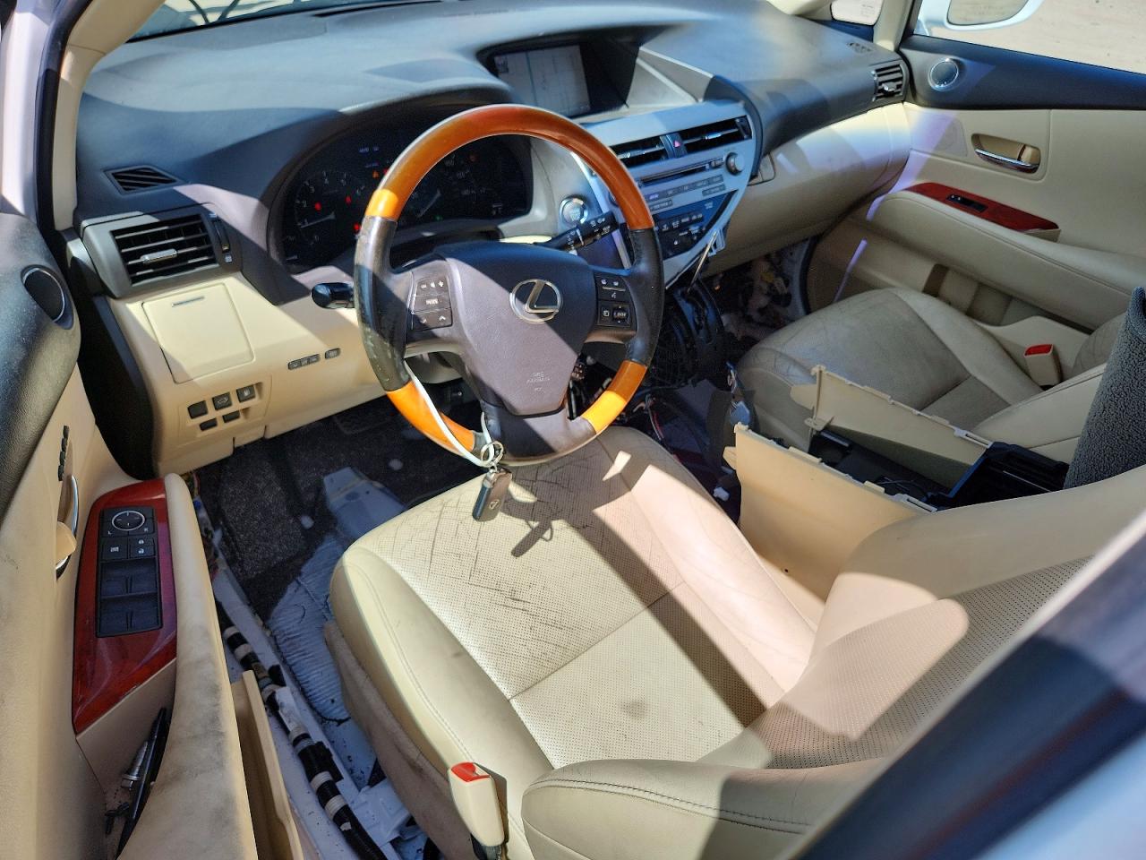 2011 Lexus Rx 350 White vin: 2T2BK1BA4BC110035