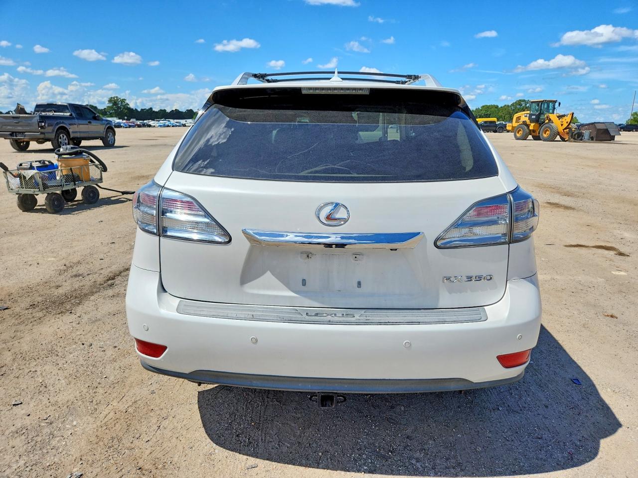 2011 Lexus Rx 350 White vin: 2T2BK1BA4BC110035