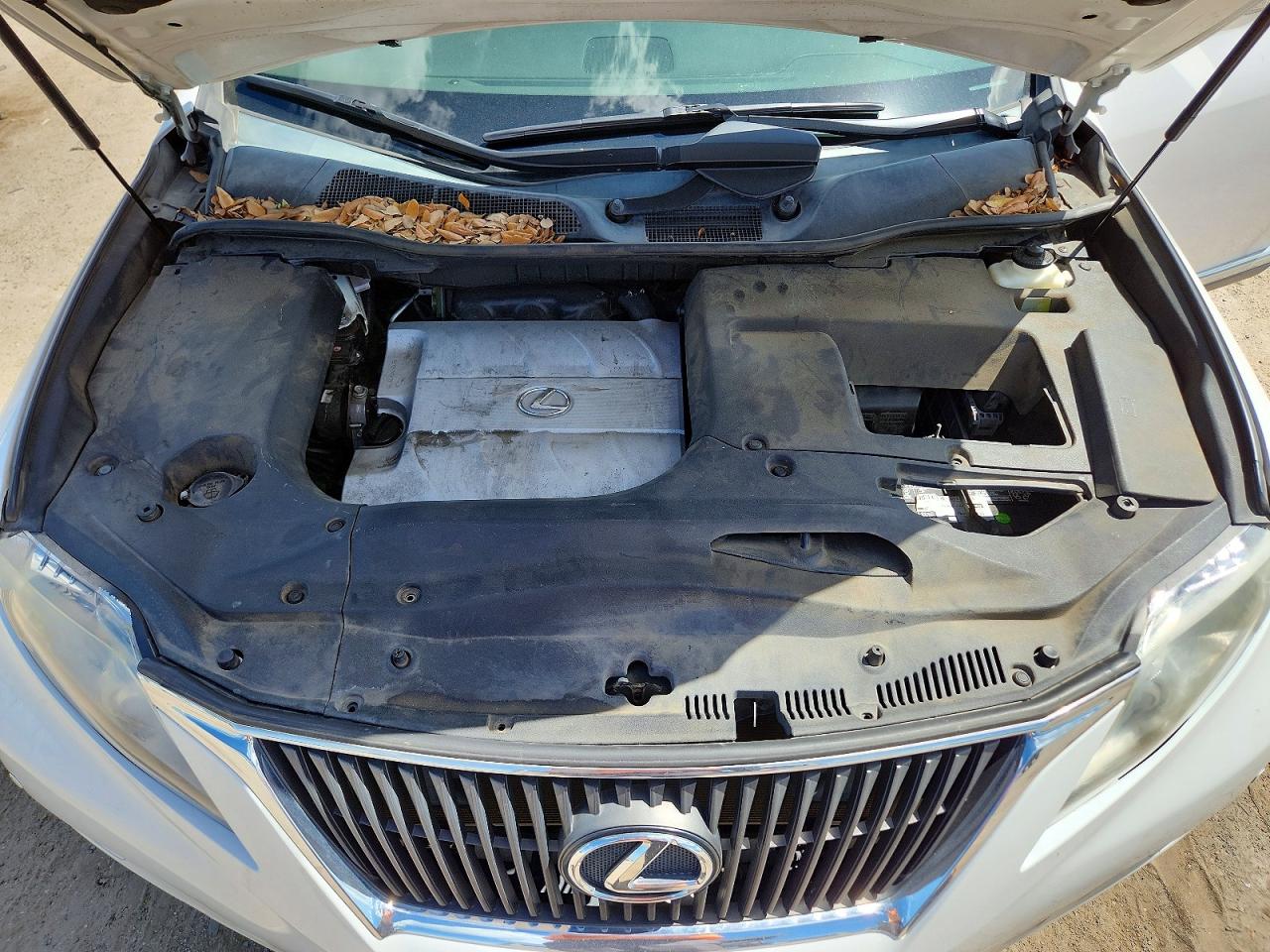 2011 Lexus Rx 350 White vin: 2T2BK1BA4BC110035