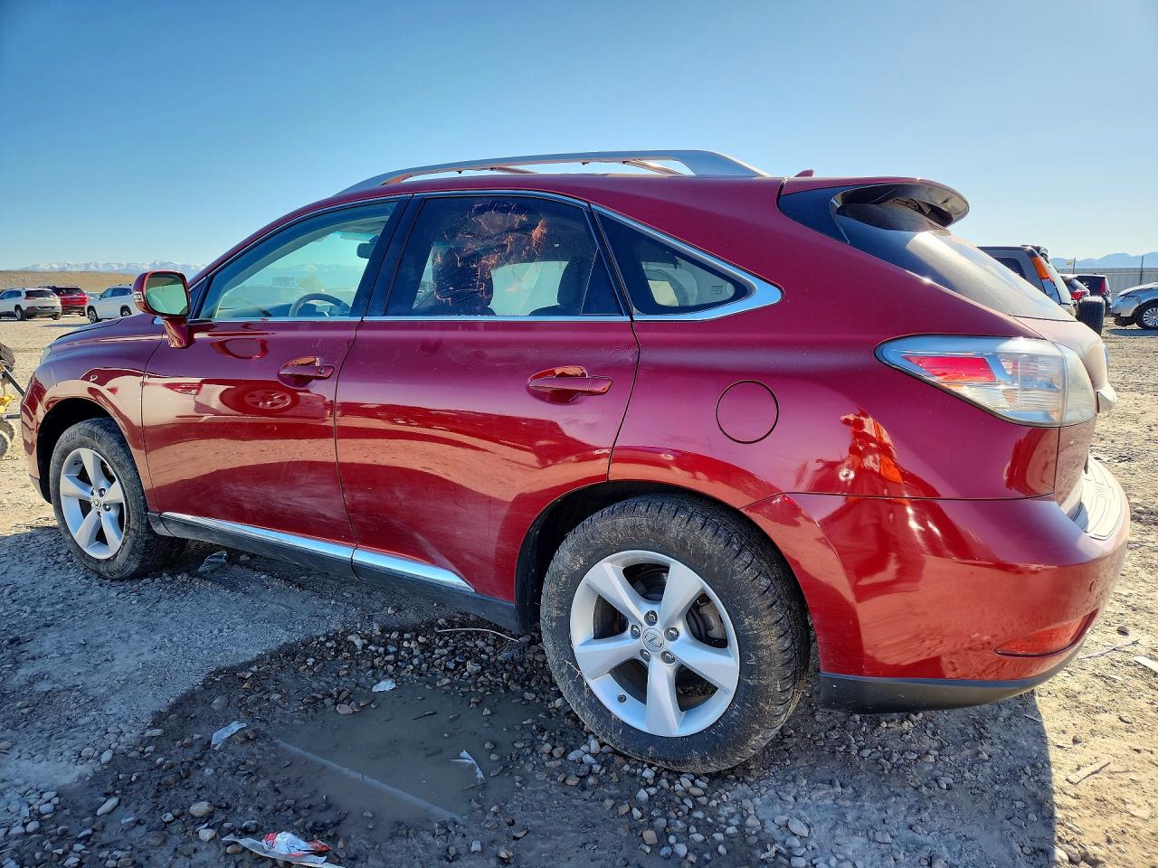 2011 Lexus Rx 350 Red vin: 2T2BK1BA4BC116661