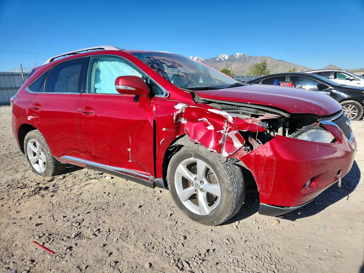 2011 Lexus Rx 350 Red vin: 2T2BK1BA4BC116661