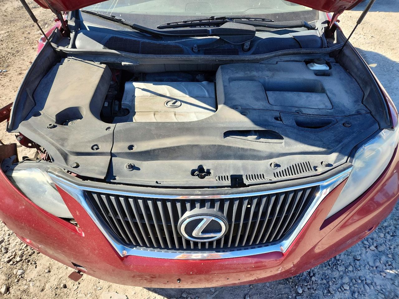 2011 Lexus Rx 350 Red vin: 2T2BK1BA4BC116661