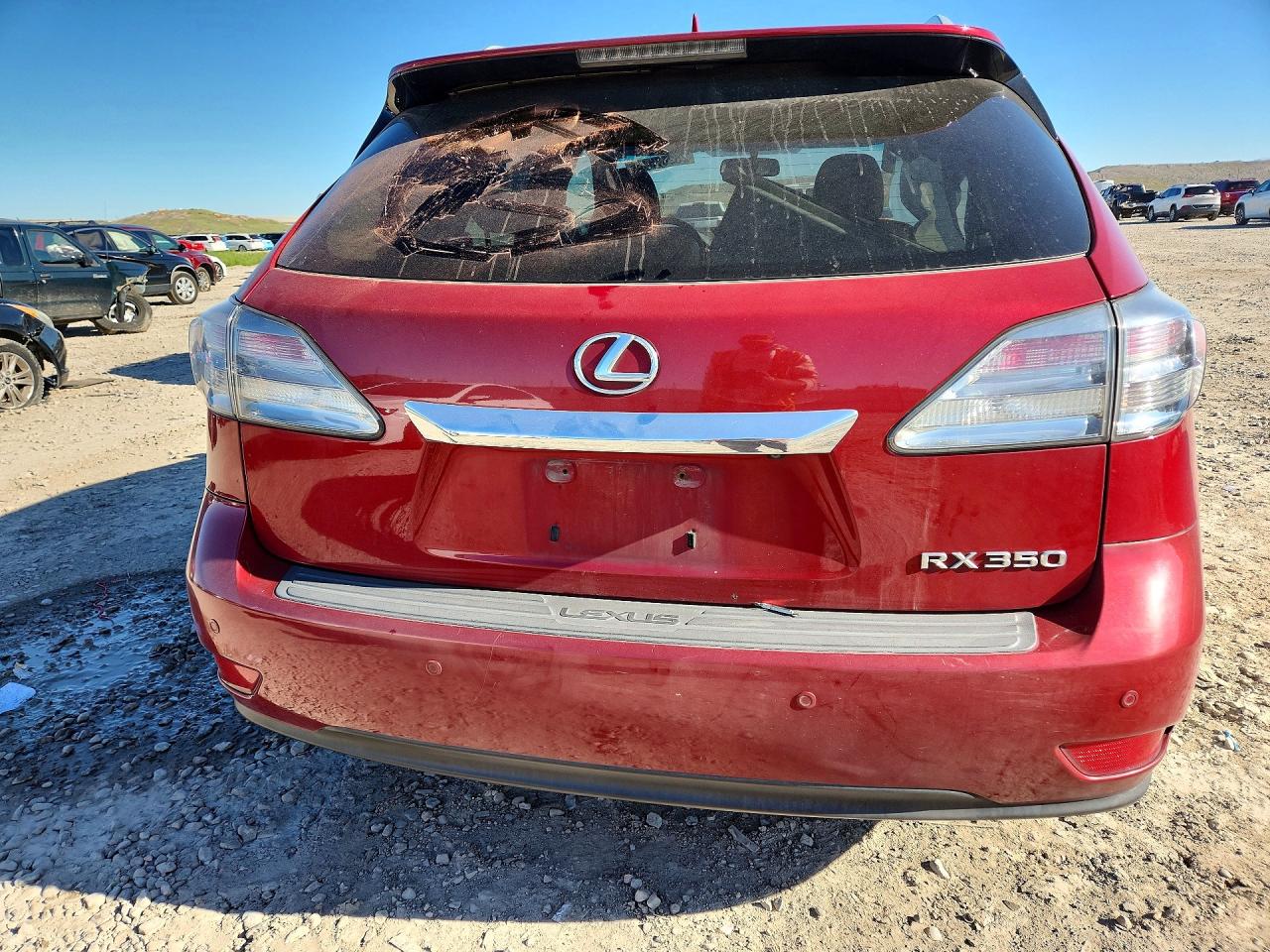 2011 Lexus Rx 350 Red vin: 2T2BK1BA4BC116661