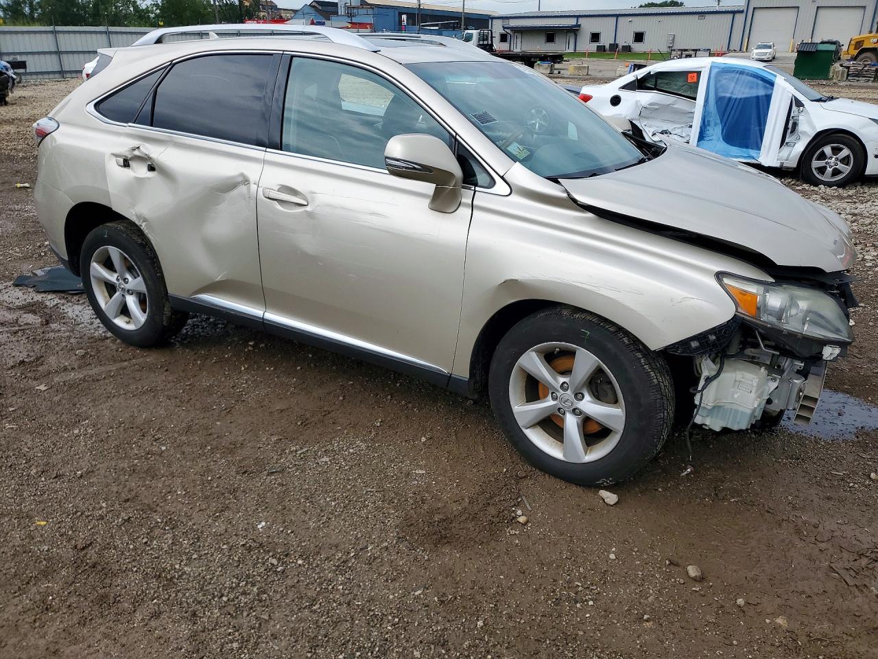 2012 Lexus Rx 350 Золотой vin: 2T2BK1BA4CC132831
