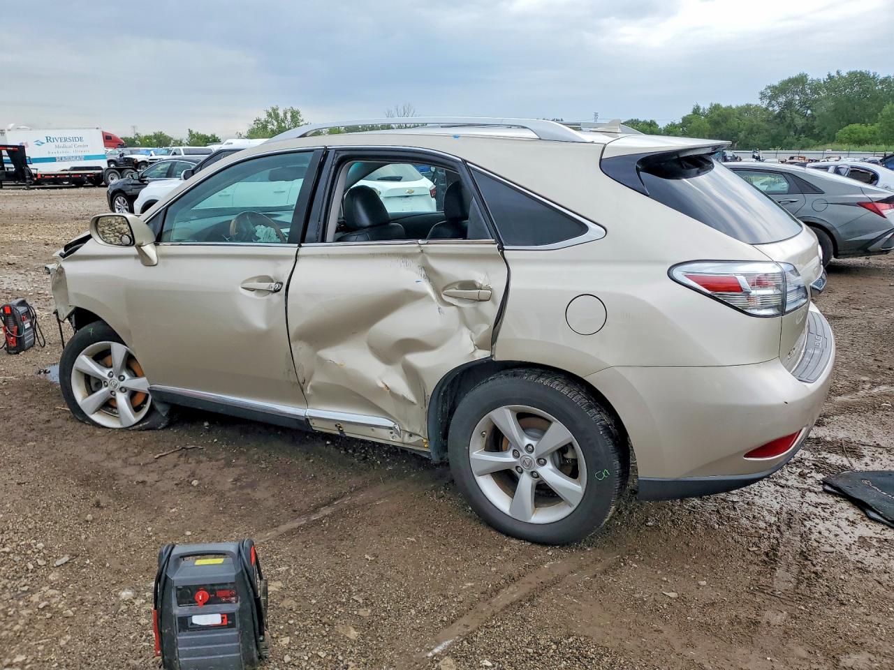 2012 Lexus Rx 350 Золотой vin: 2T2BK1BA4CC132831