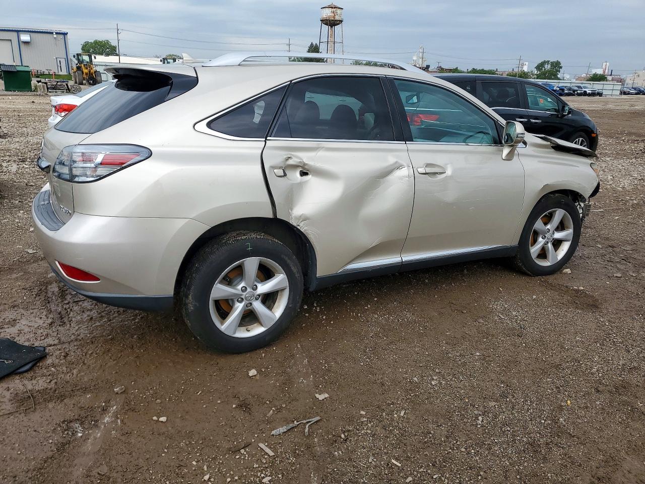 2012 Lexus Rx 350 Золотой vin: 2T2BK1BA4CC132831