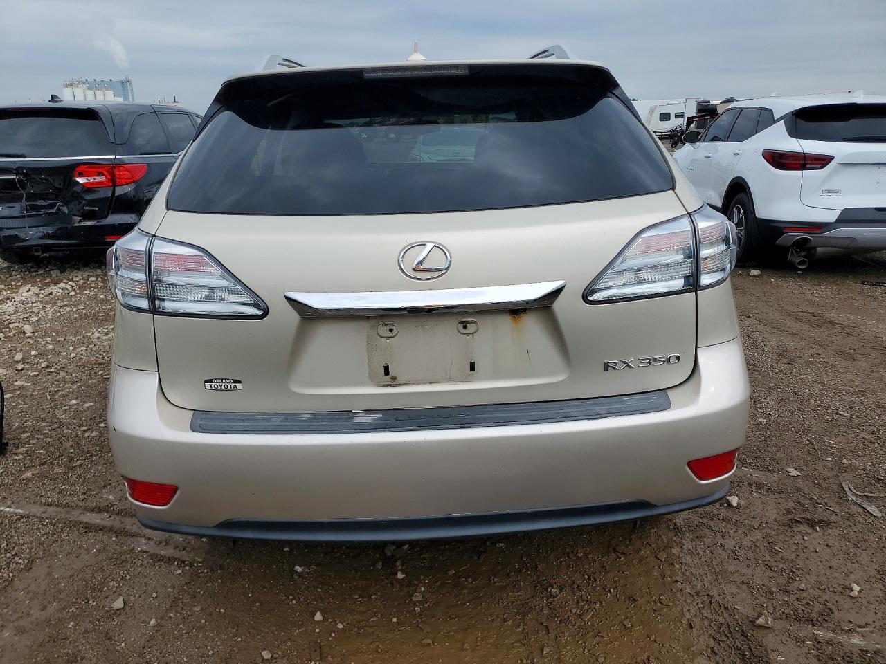 2012 Lexus Rx 350 Золотой vin: 2T2BK1BA4CC132831