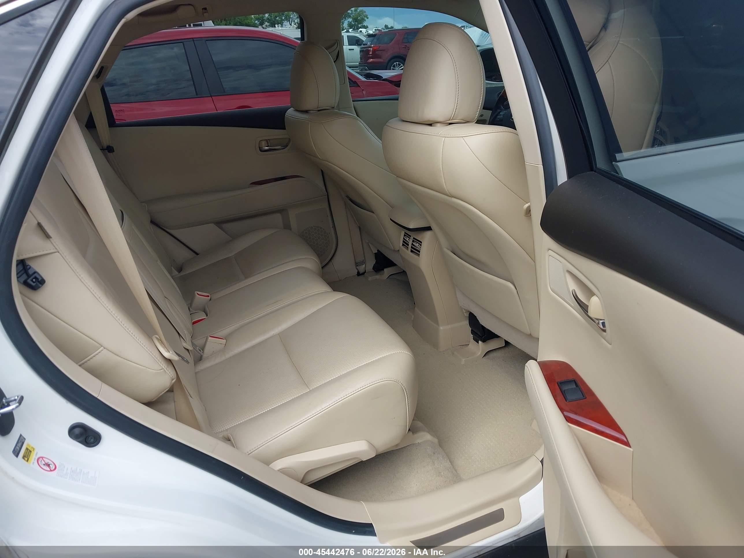 2012 Lexus Rx 350 White vin: 2T2BK1BA4CC137981