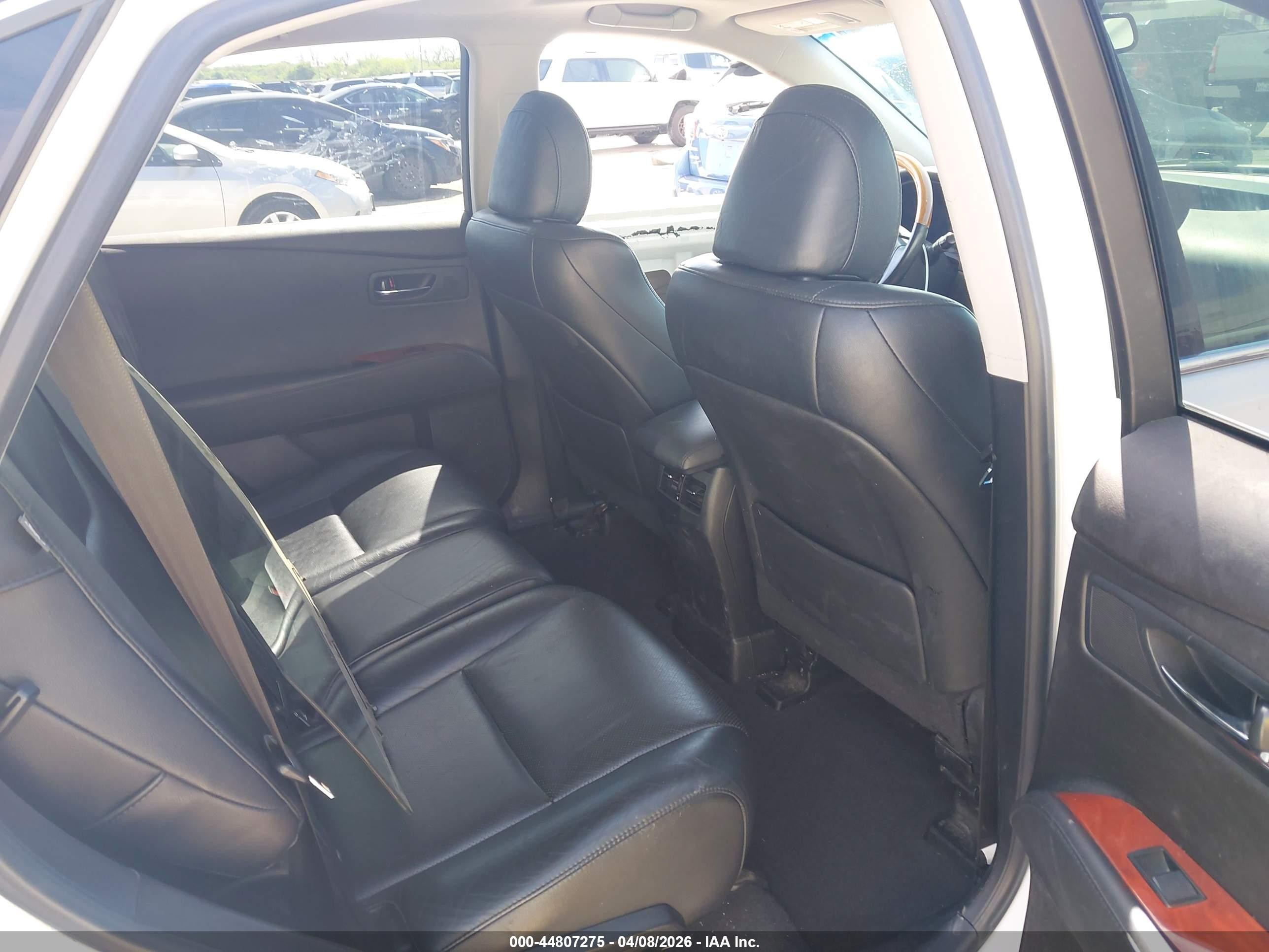 2012 Lexus Rx 350   White vin: 2T2BK1BA4CC138967