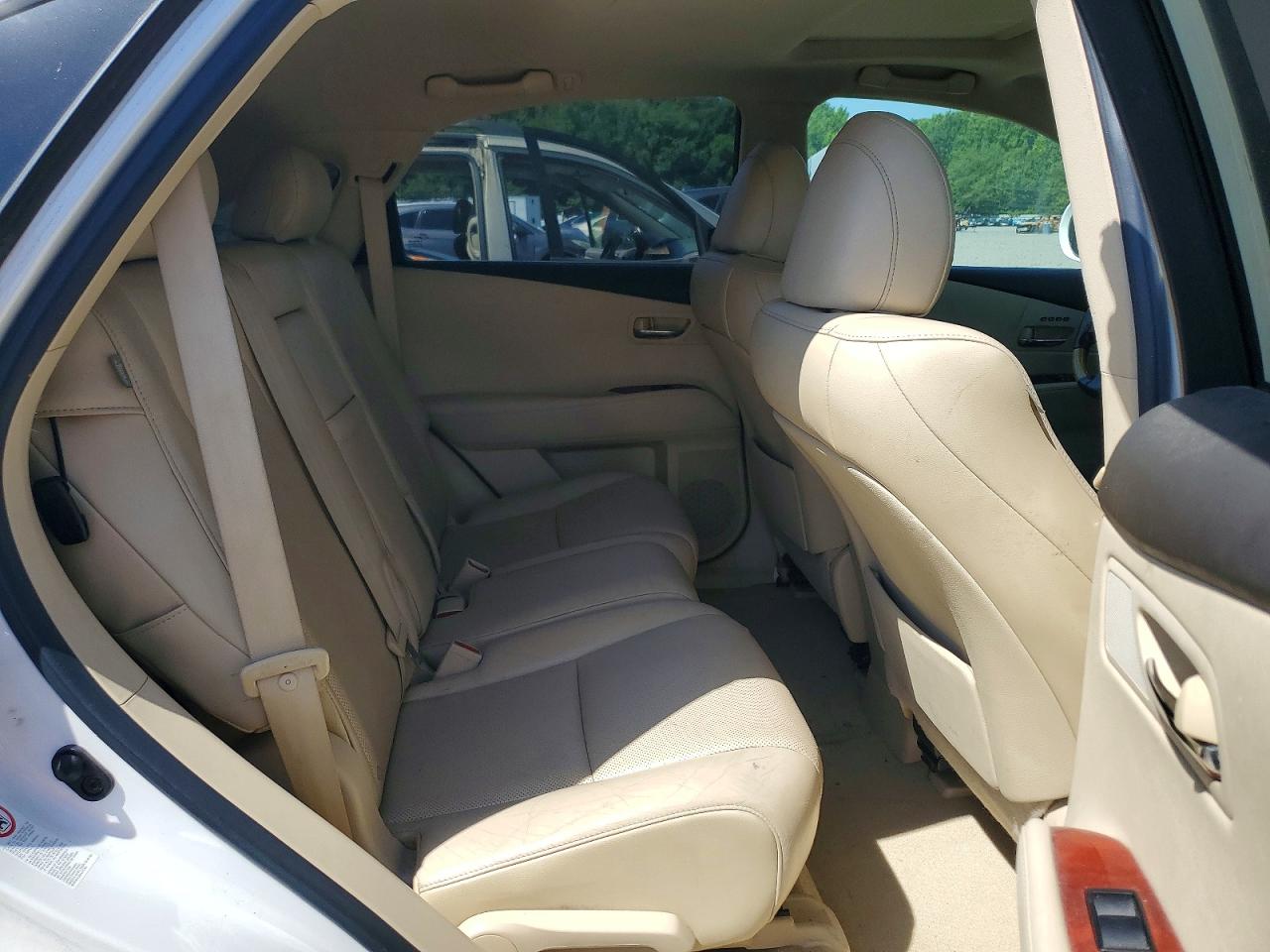2012 Lexus Rx 350 White vin: 2T2BK1BA4CC139732
