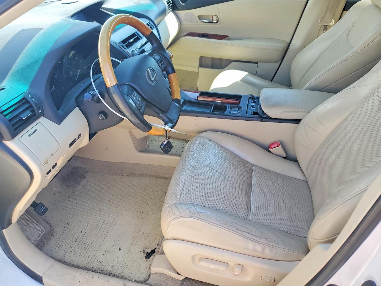 2012 Lexus Rx 350 White vin: 2T2BK1BA4CC139732