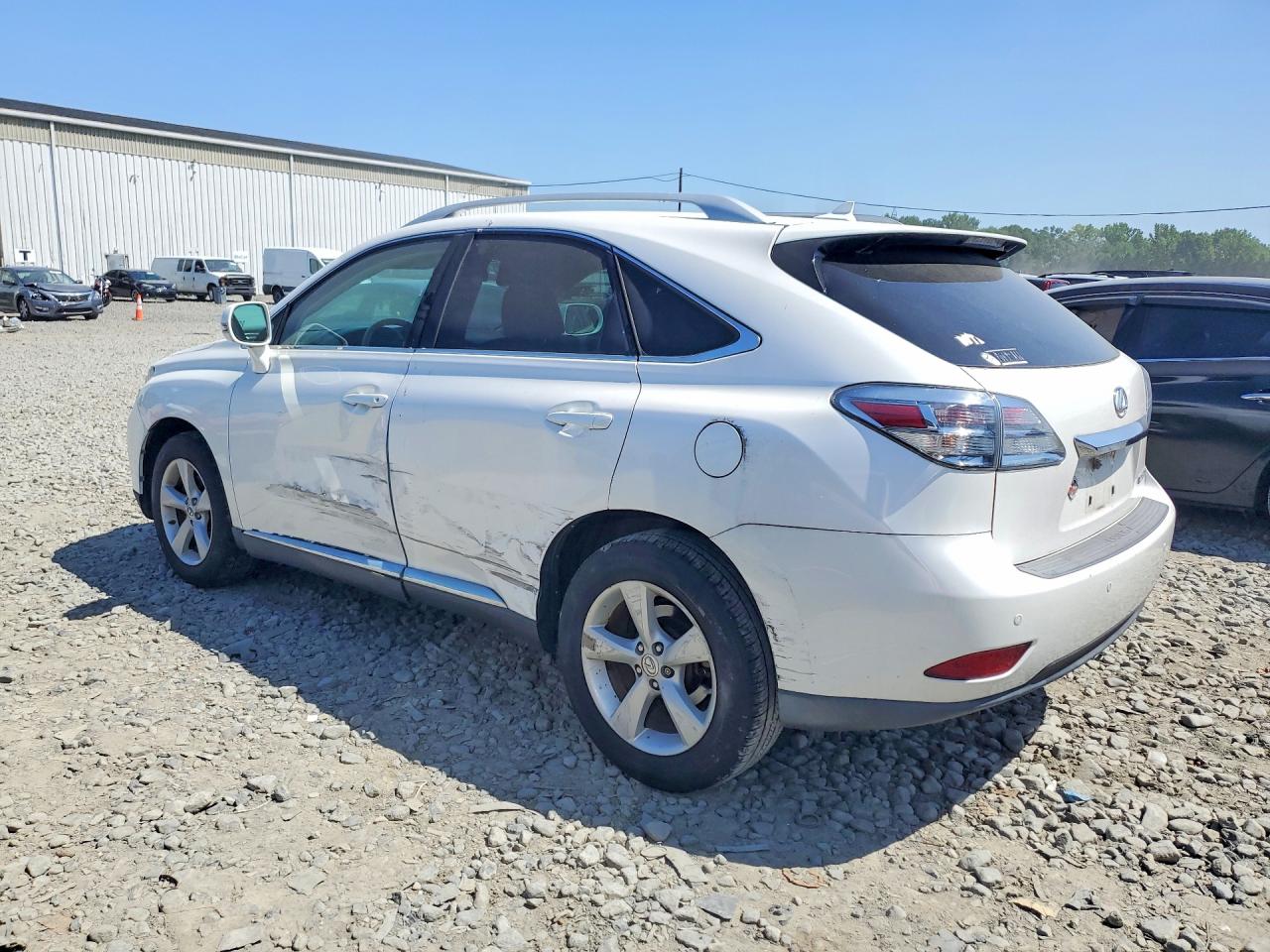 2012 Lexus Rx 350 White vin: 2T2BK1BA4CC139732
