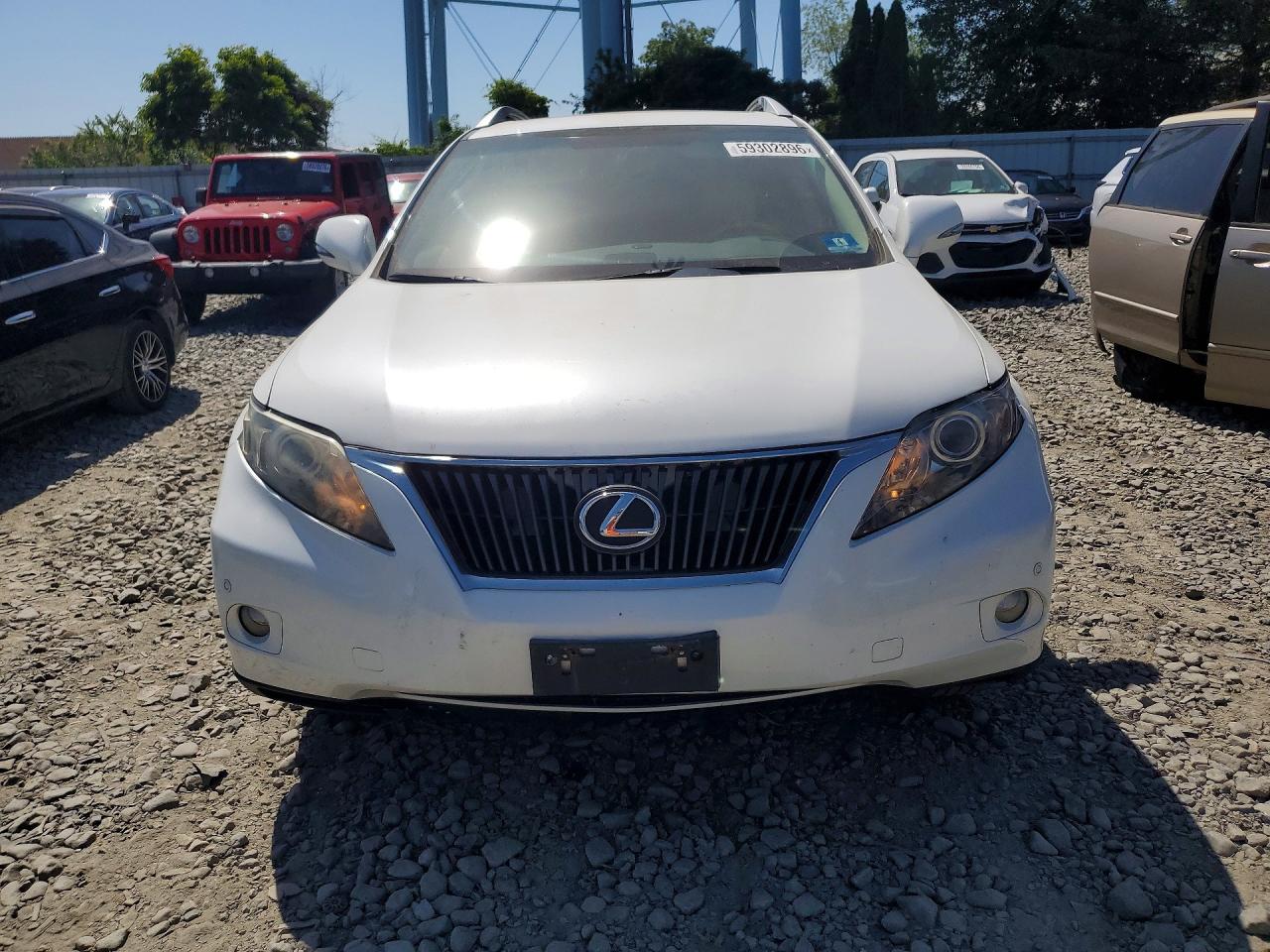 2012 Lexus Rx 350 White vin: 2T2BK1BA4CC139732