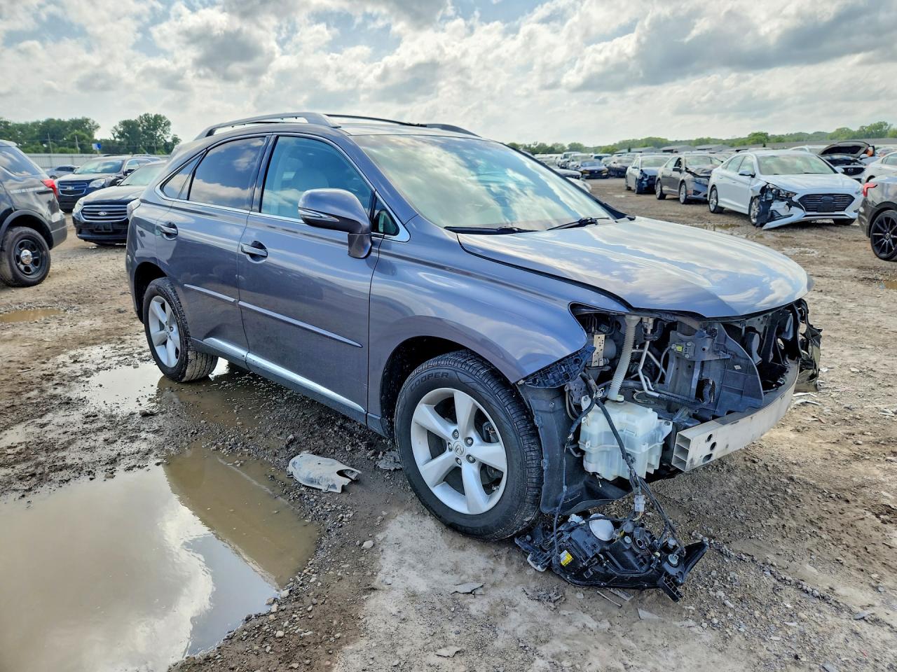 2012 Lexus Rx 350 Gray vin: 2T2BK1BA4CC141691