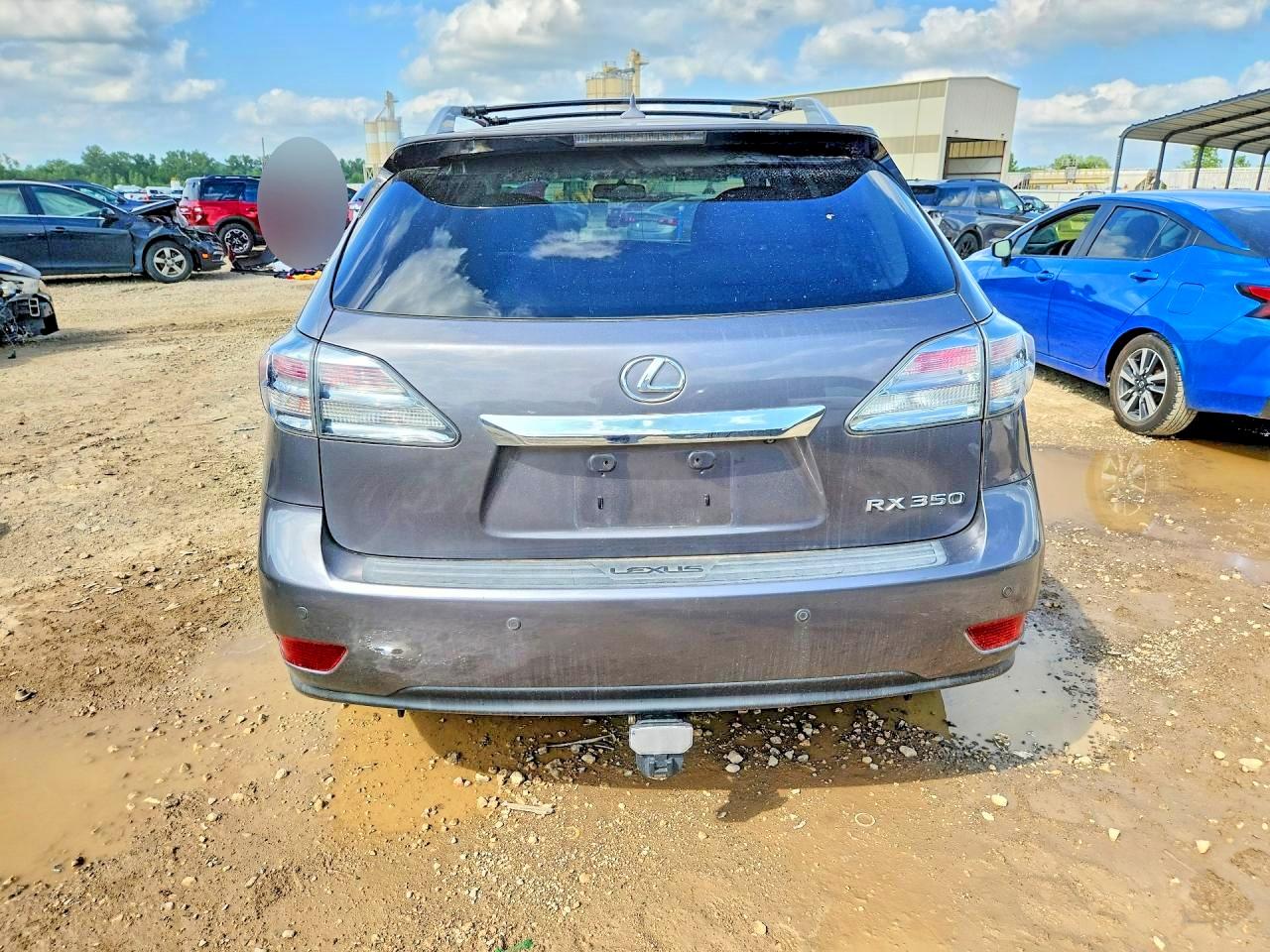 2012 Lexus Rx 350 Gray vin: 2T2BK1BA4CC141691