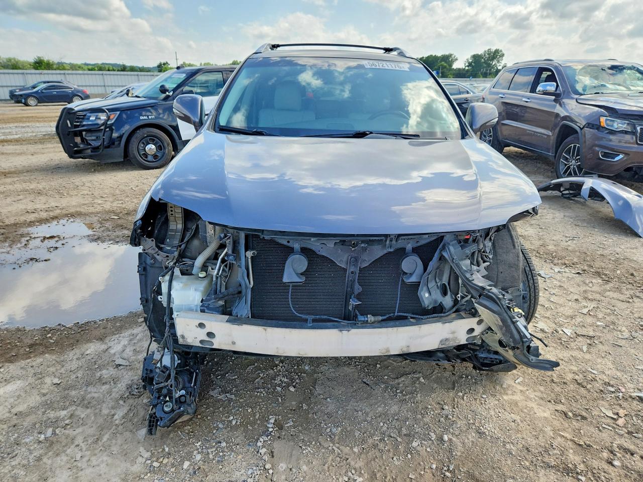 2012 Lexus Rx 350 Gray vin: 2T2BK1BA4CC141691
