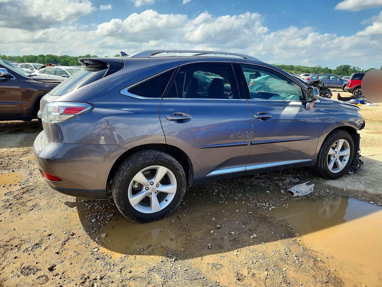 2012 Lexus Rx 350 Gray vin: 2T2BK1BA4CC141691