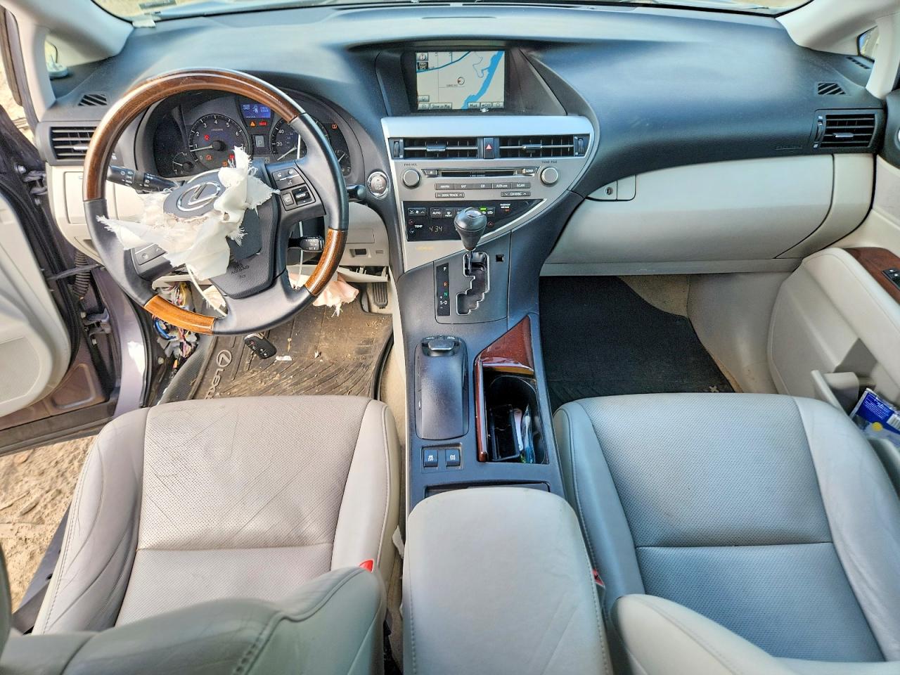 2012 Lexus Rx 350 Gray vin: 2T2BK1BA4CC141691