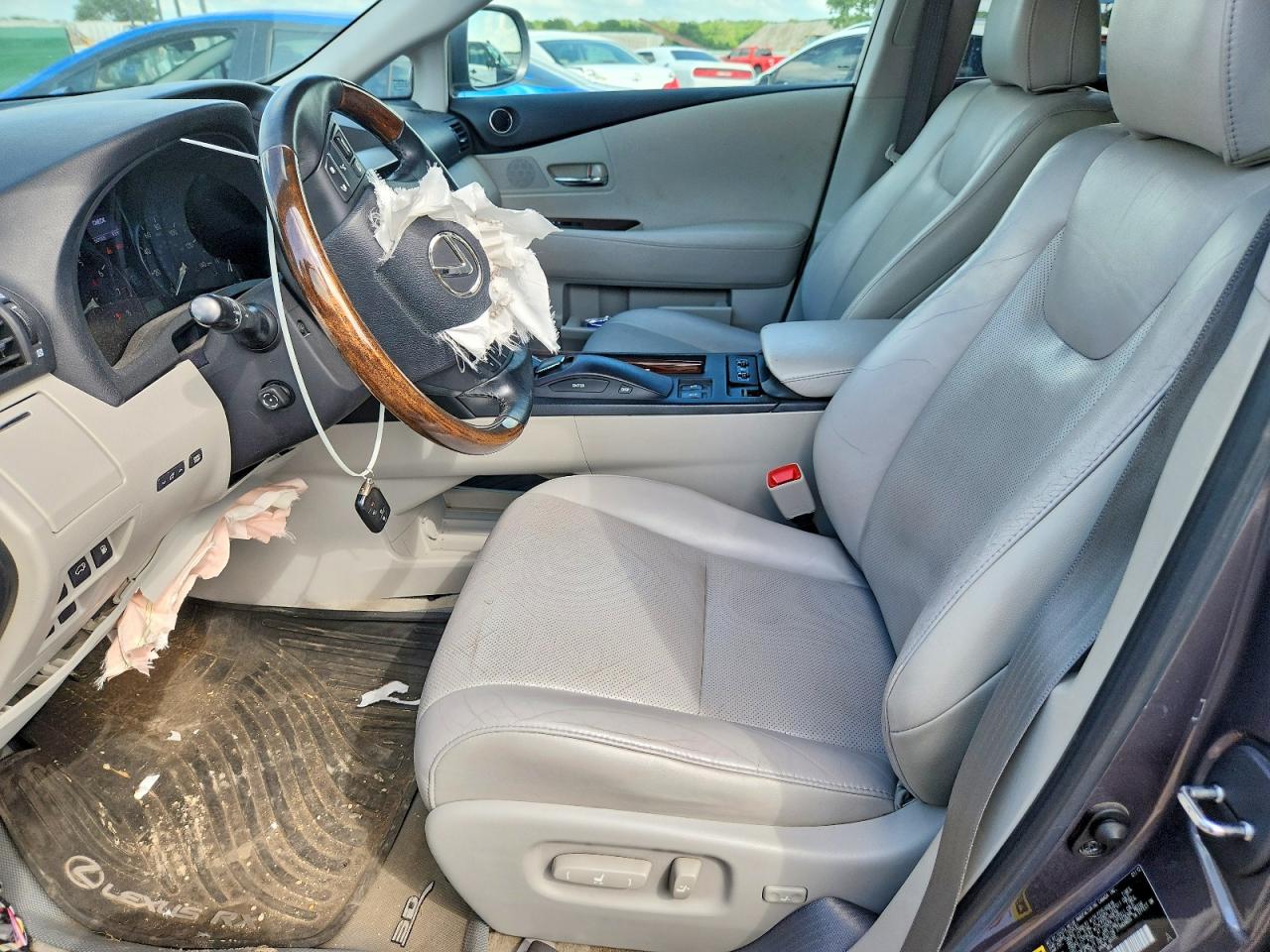 2012 Lexus Rx 350 Gray vin: 2T2BK1BA4CC141691