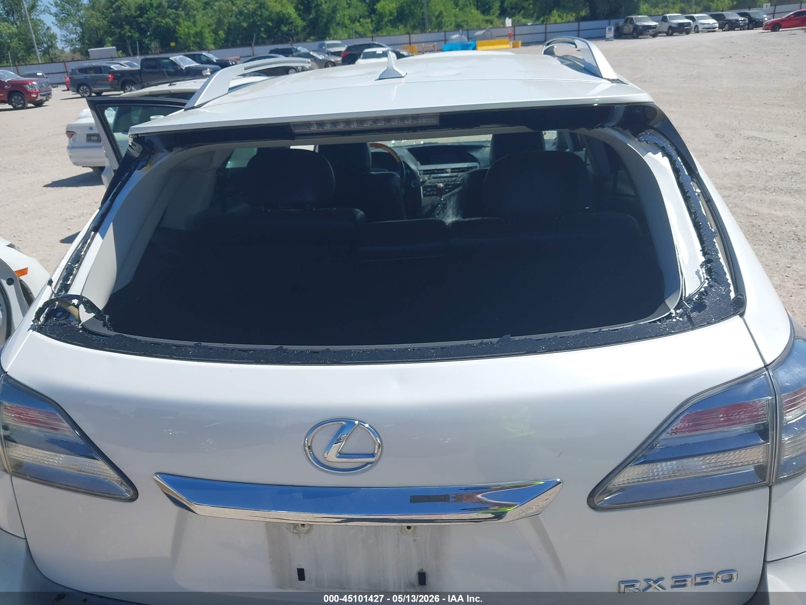 2012 Lexus Rx 350 White vin: 2T2BK1BA4CC143859