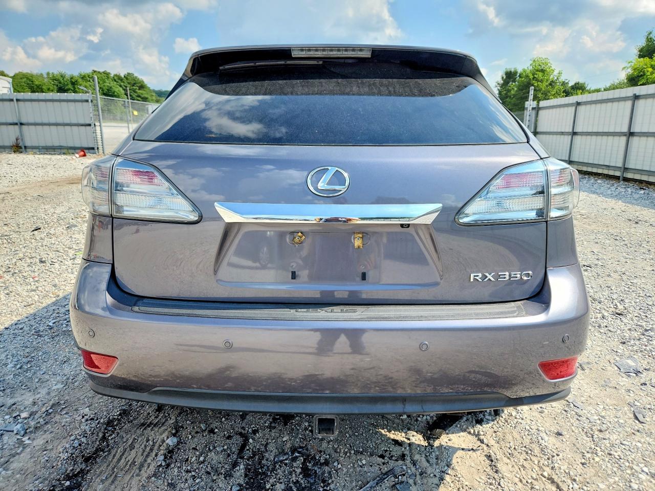 2012 Lexus Rx 350 Gray vin: 2T2BK1BA4CC146597