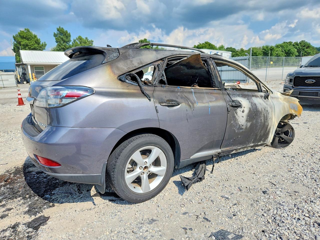 2012 Lexus Rx 350 Gray vin: 2T2BK1BA4CC146597