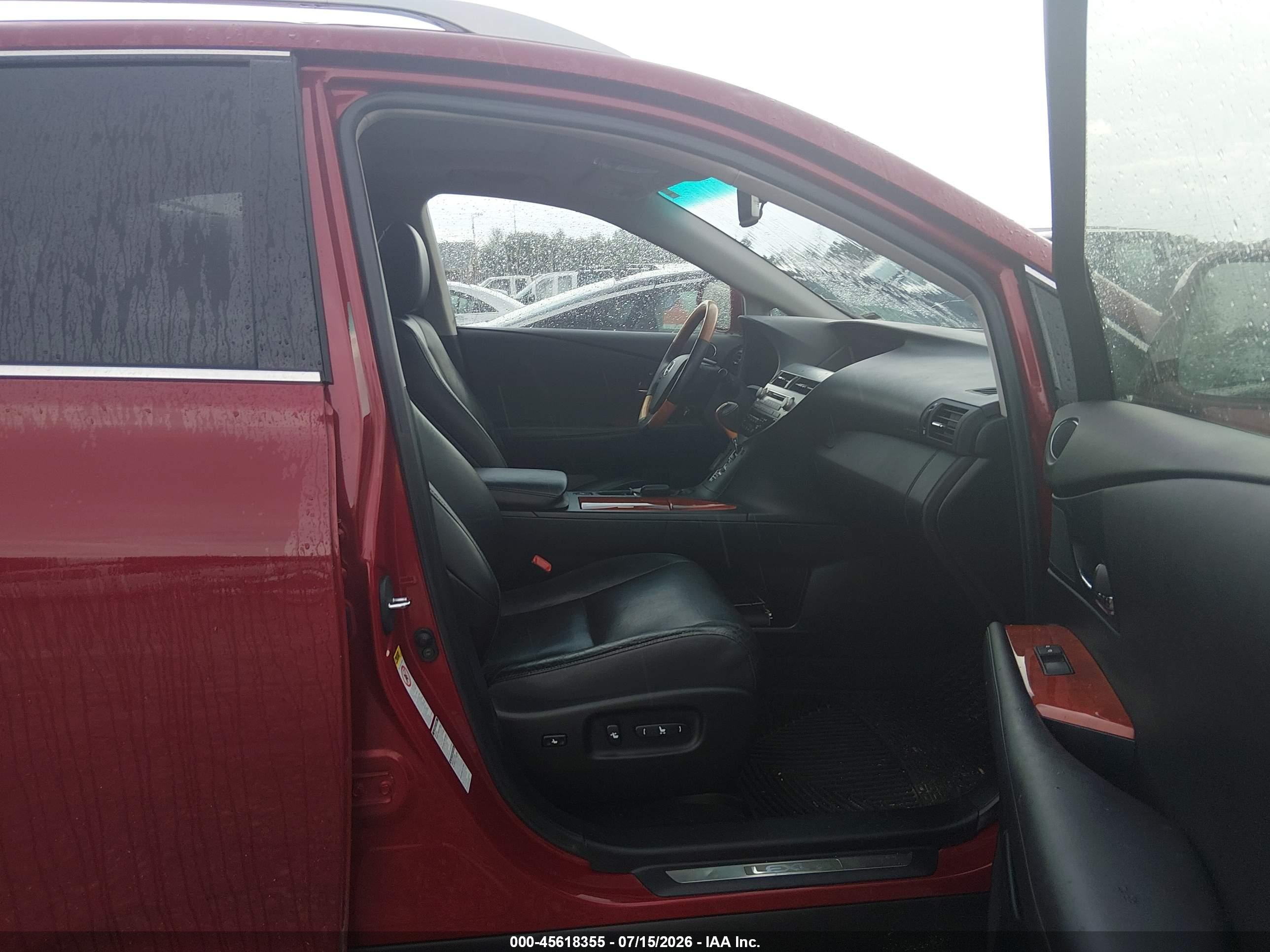 2012 Lexus Rx 350 Maroon vin: 2T2BK1BA4CC147555